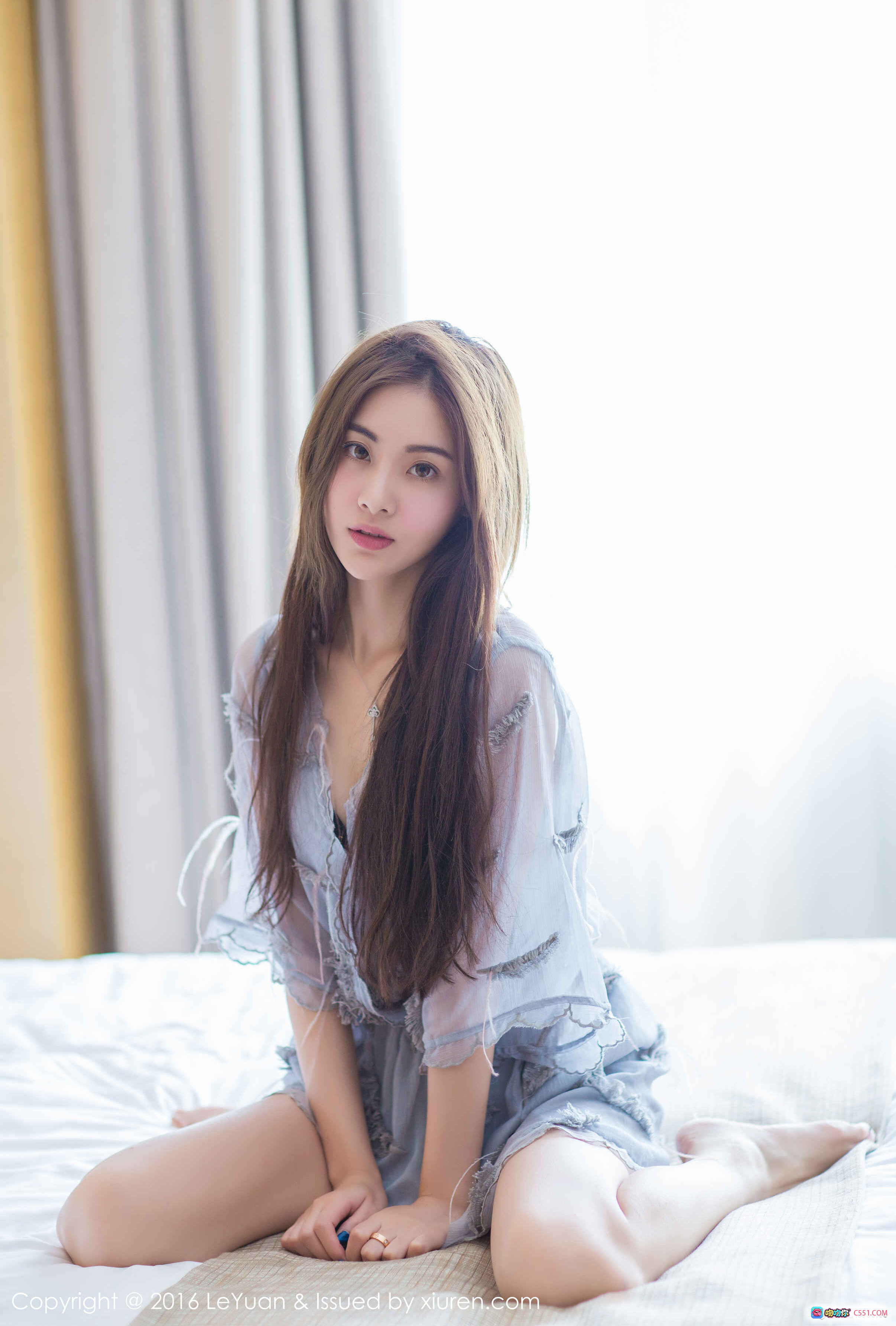 图片[8] - 菲儿性感写真 | LeYuan星乐园2016.11.29 VOL.018 | 床上私房美拍 | 长发优雅女神 | 清新居家风 | 高清54图集 - 就要吻