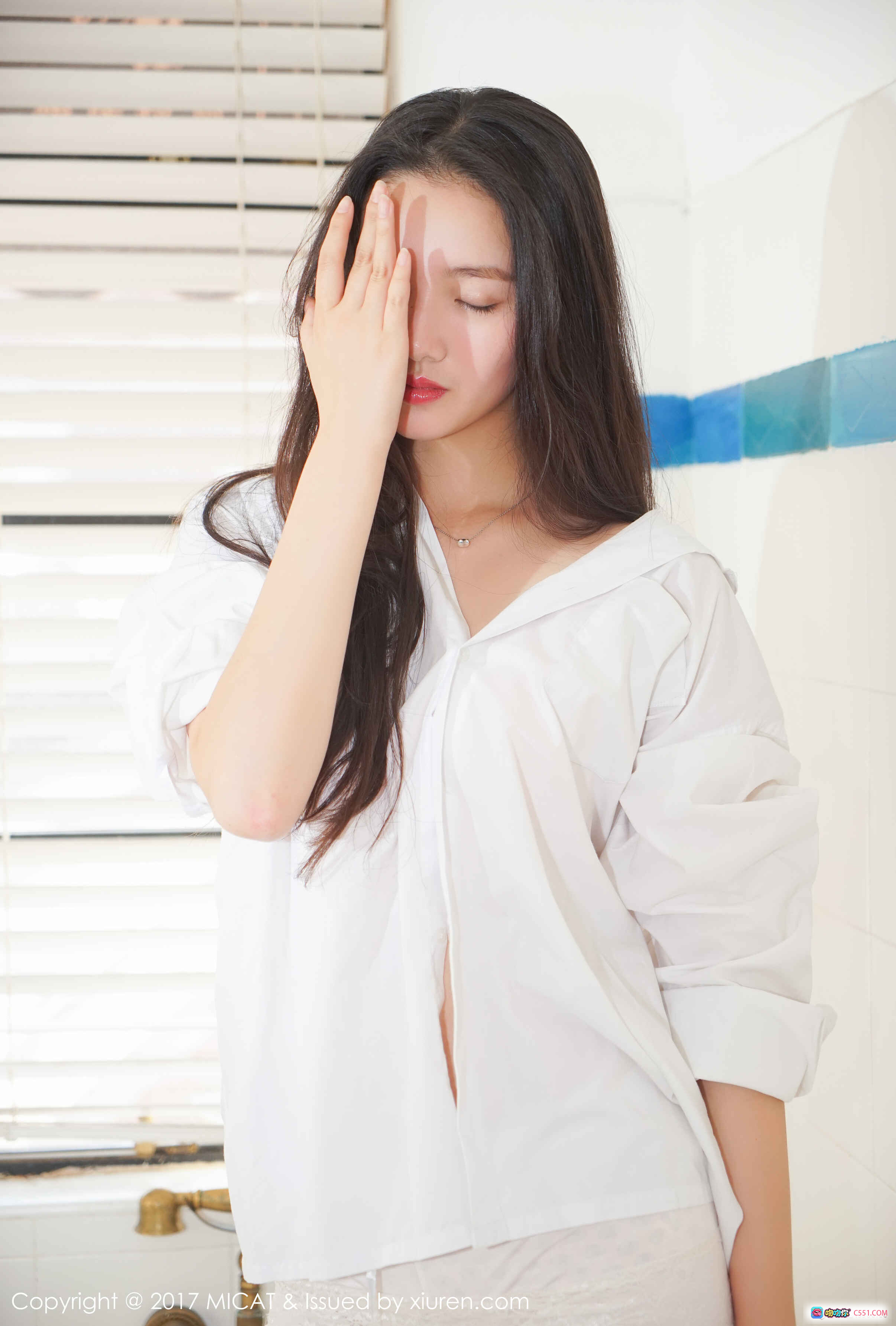 图片[8] - MICAT猫萌榜2017.06.01 VOL.004 画画sugar 白衬衫长发美女室内写真50P高清图集 - 就要吻