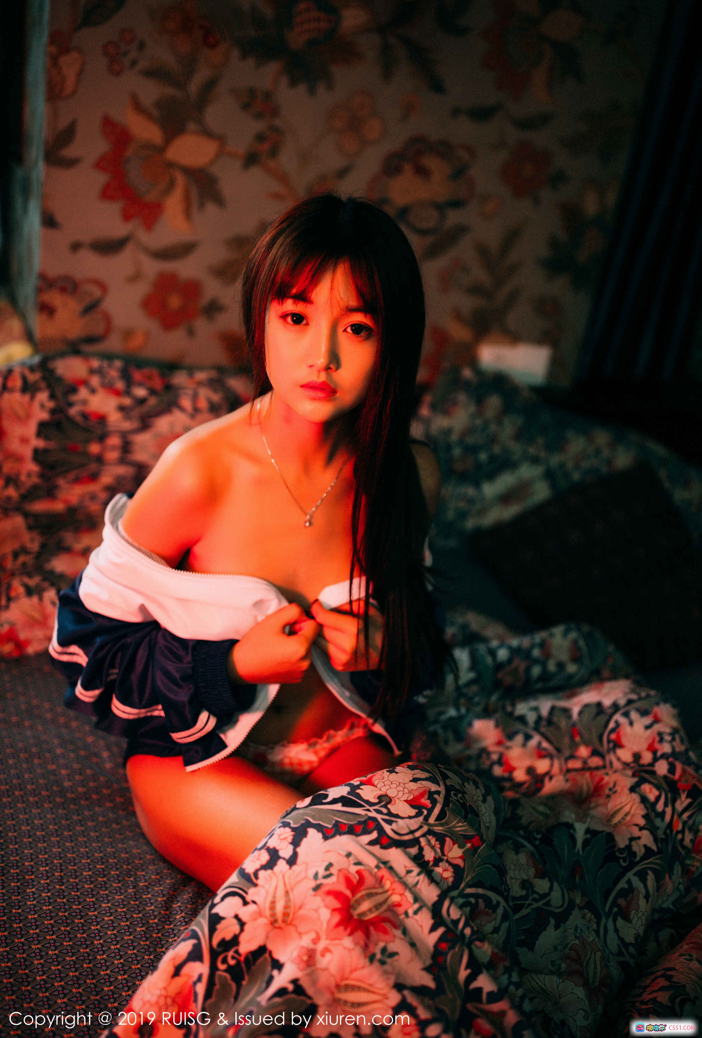 图片[6] - RUISG瑞丝馆2019.06.27 VOL.069 圆圆Daphne格子内衣写真 50P高清私房美图 精致蕾丝性感诱惑 床上姿态优雅迷人 - 就要吻