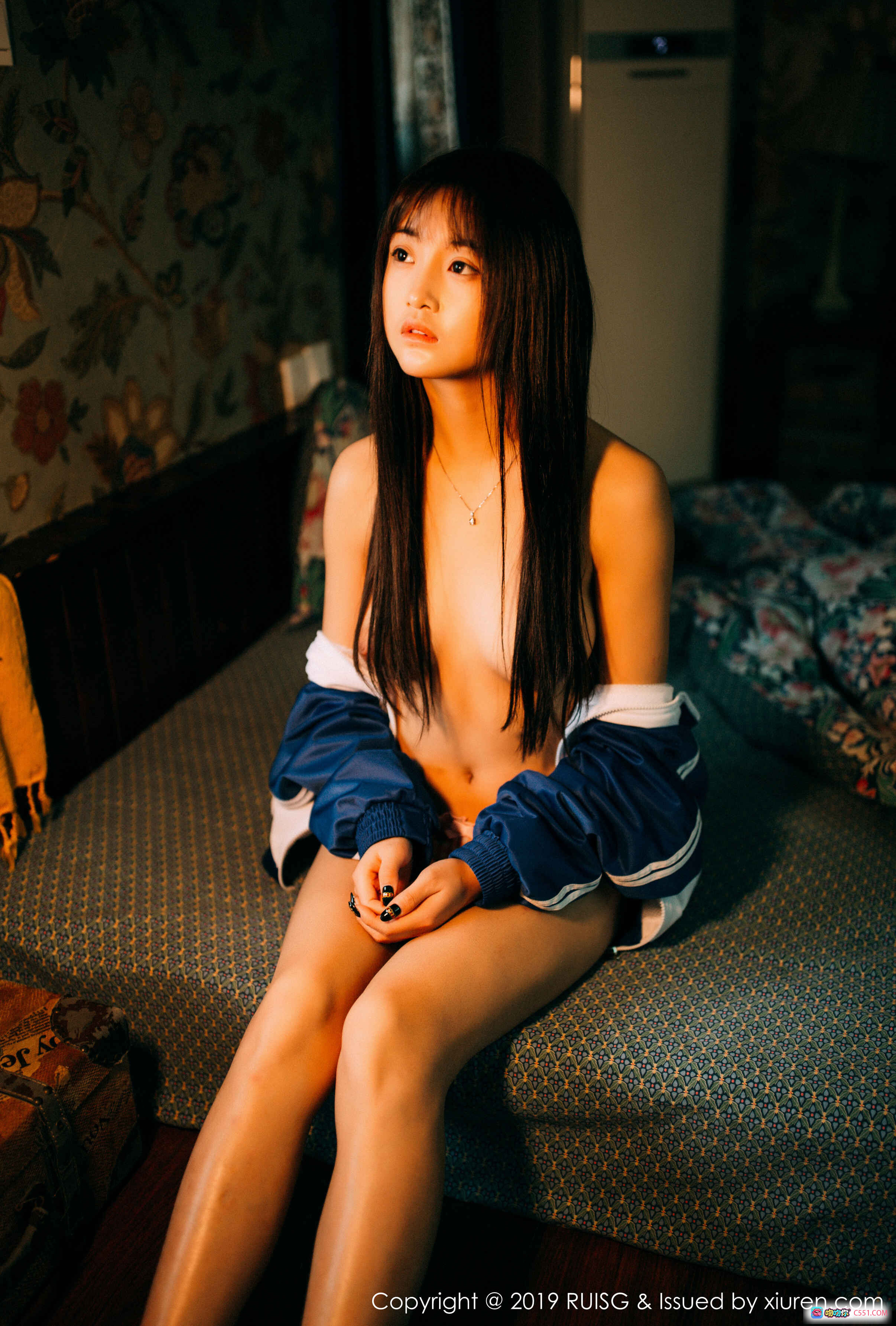 图片[4] - RUISG瑞丝馆2019.06.27 VOL.069 圆圆Daphne格子内衣写真 50P高清私房美图 精致蕾丝性感诱惑 床上姿态优雅迷人 - 就要吻