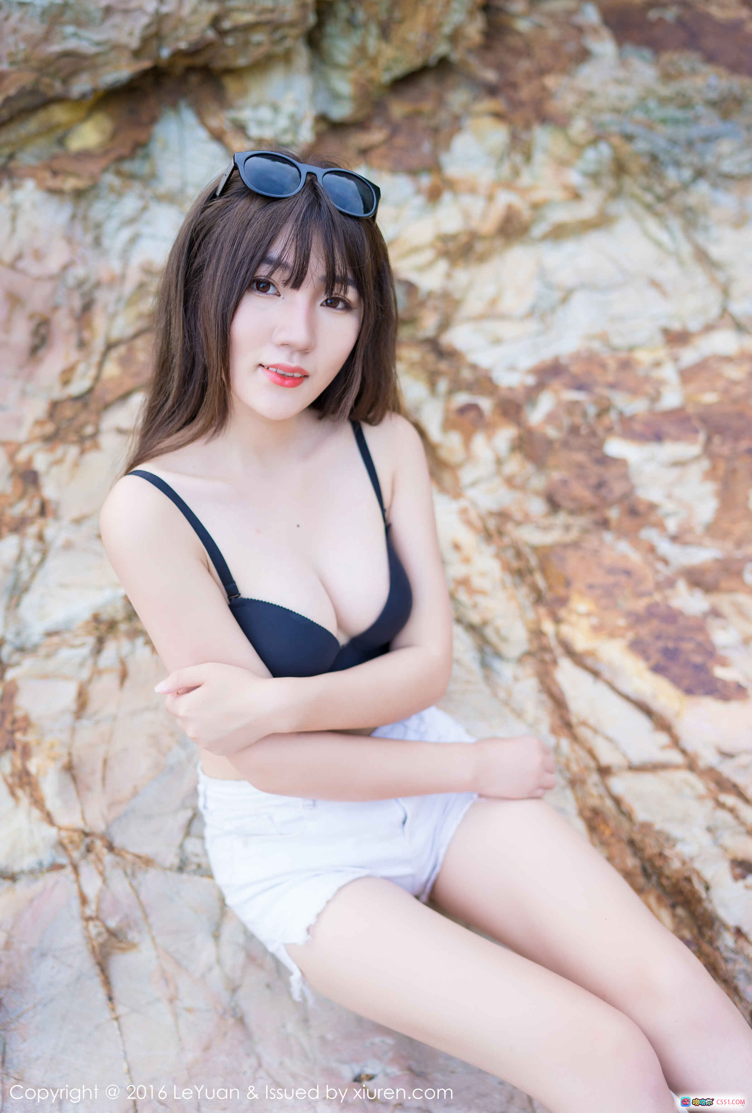 图片[5] - 海边黑泳衣美女背影写真 | 星乐园LeYuan2016高清图集 | 露背纹身沙滩风情 - 就要吻