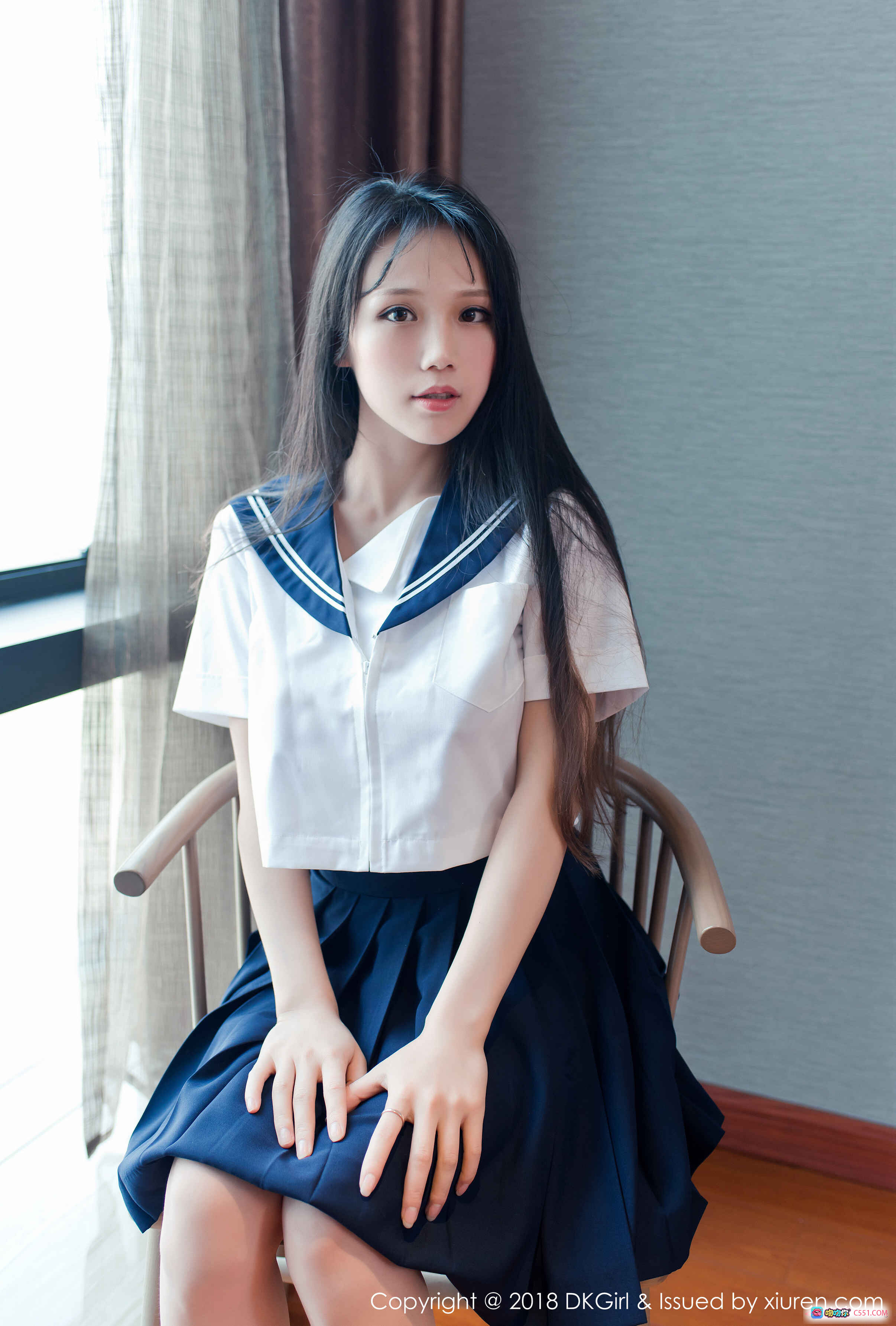 图片[4] - 李可可黑色蕾丝内衣写真 – DKGirl VOL.063 2018.03.20 窗边性感私房美拍 - 就要吻