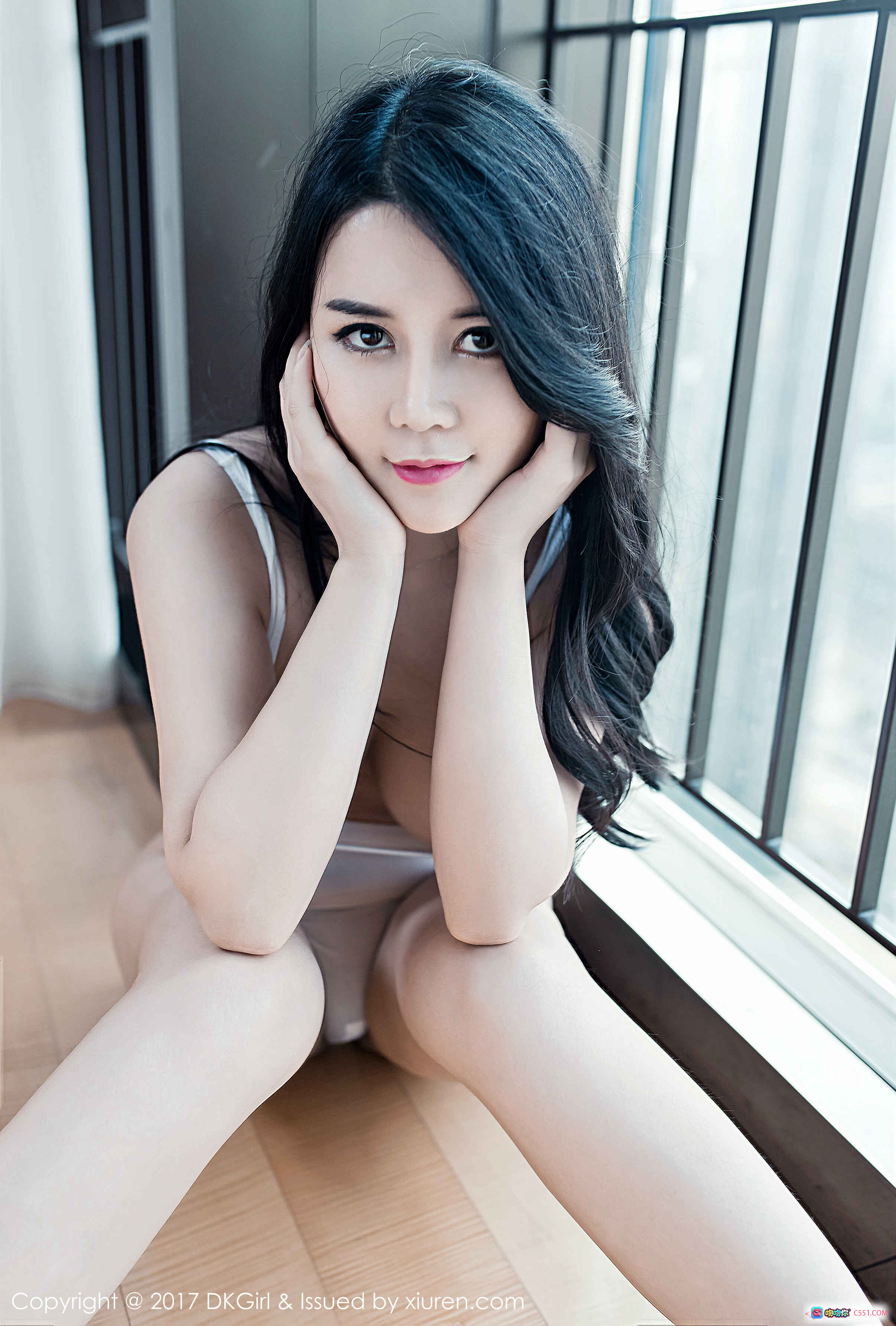 图片[10] - DKGirl Sukki 2017.10.19 VOL.042 黑色蕾丝内衣 渔网袜 厨房洗衣机旁性感写真 美女私房照 - 就要吻