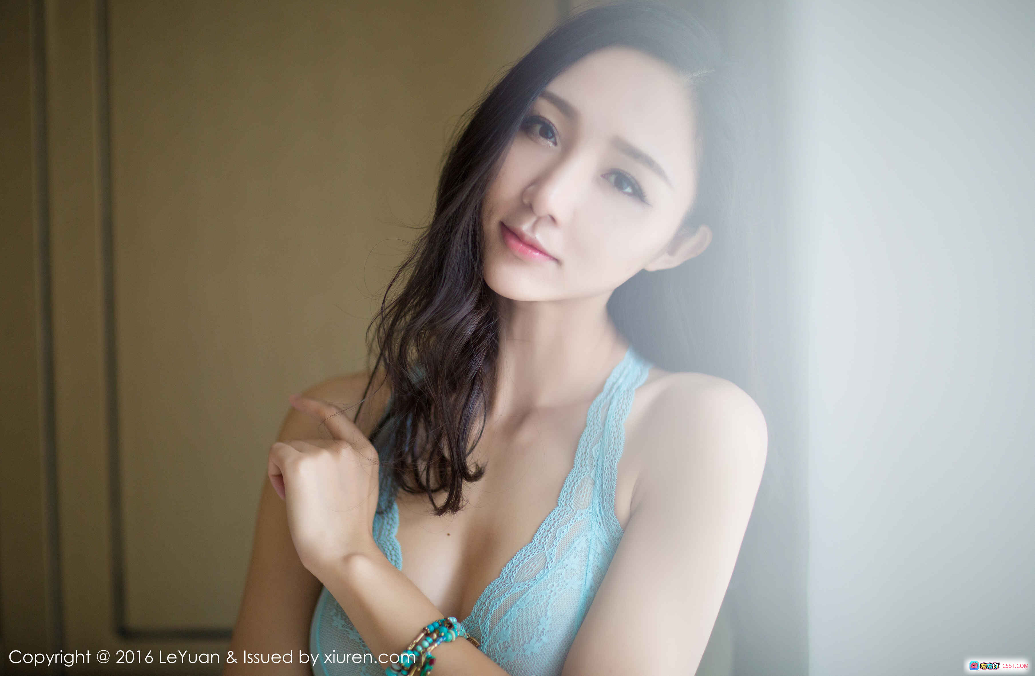 图片[9] - 蓓蓓Maggie白色蕾丝内衣写真 | LeYuan星乐园2016.09.08 VOL.009 | 床上性感私房美拍 - 就要吻