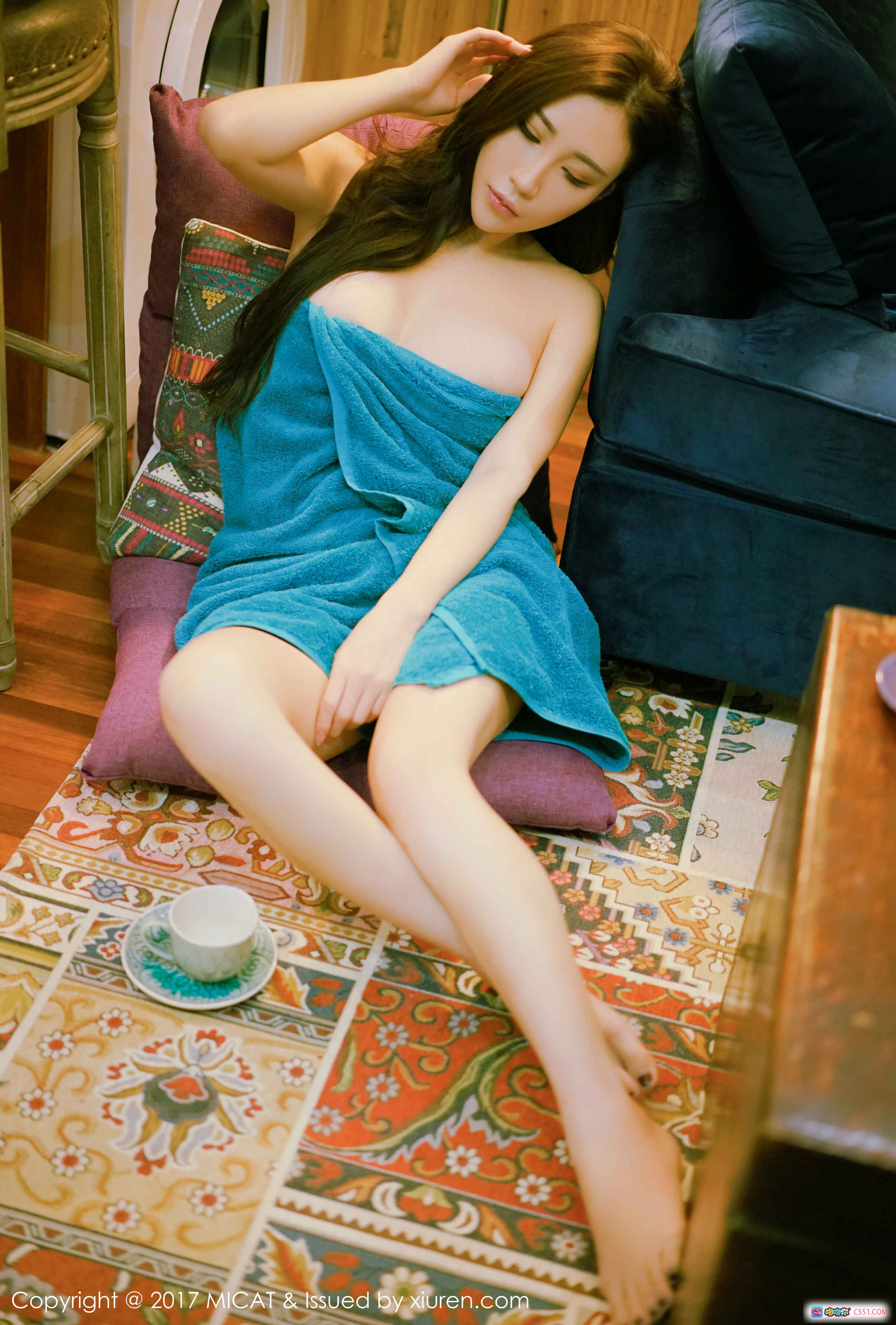 图片[8] - 孙梦瑶黑色露背连体泳衣写真 | MICAT猫萌榜2017.07.06 VOL.018 | 绿植背景优雅性感私房照 - 就要吻