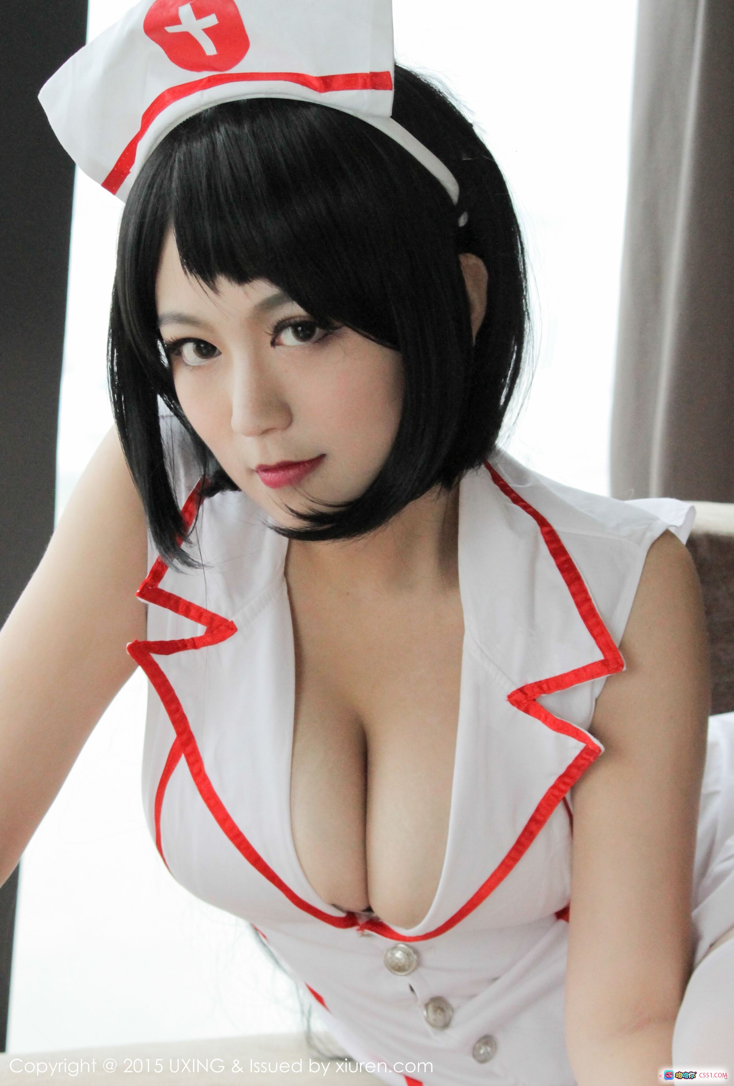 图片[3] - 莲漪lenne性感写真 | UXING2015 VOL.016 粉色上衣白色内裤私房美拍 52P高清图集 - 就要吻