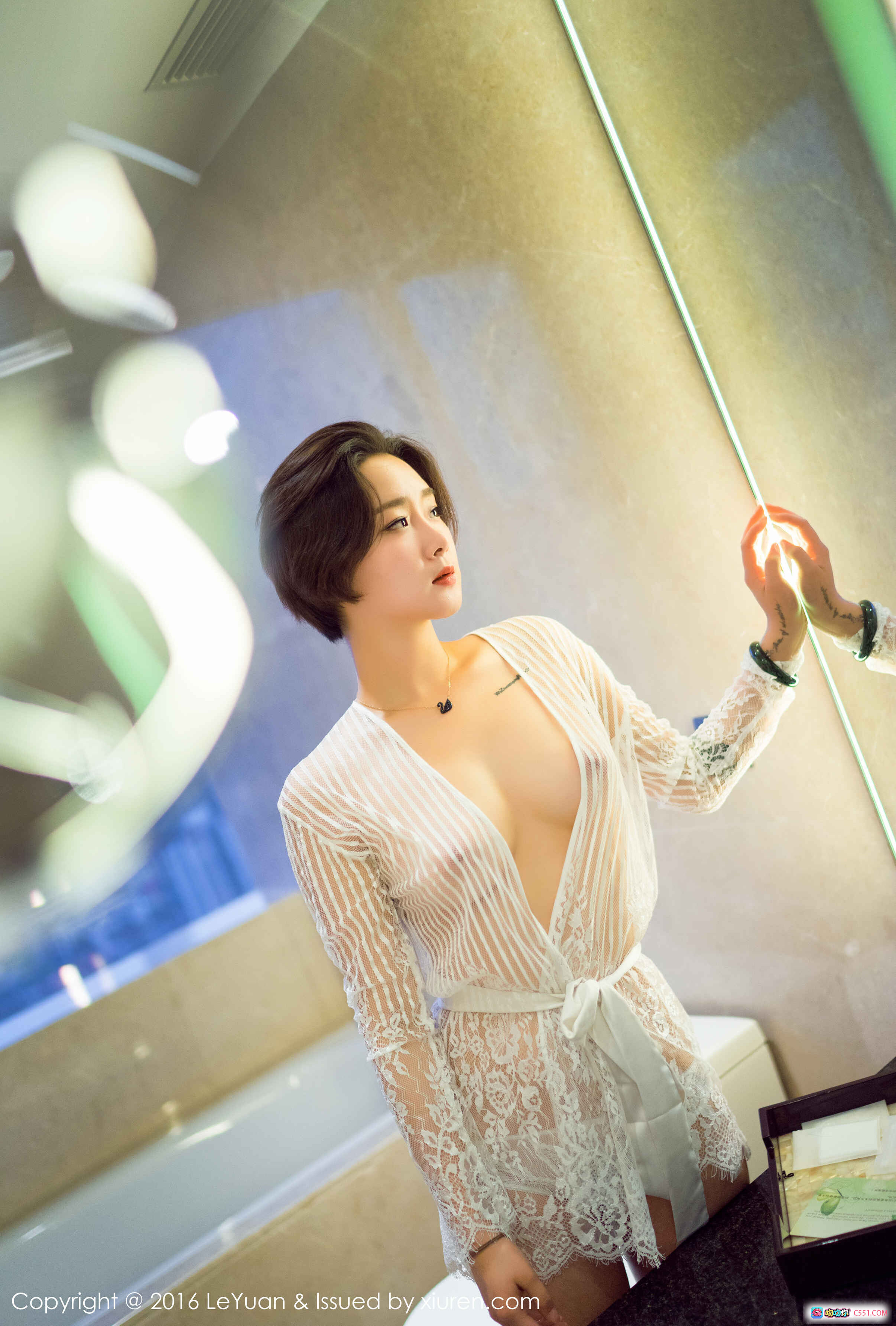 图片[5] - 红裙美女浴缸写真 | 高跟美腿性感私房照 | LeYuan星乐园2016精选模特合集 - 就要吻