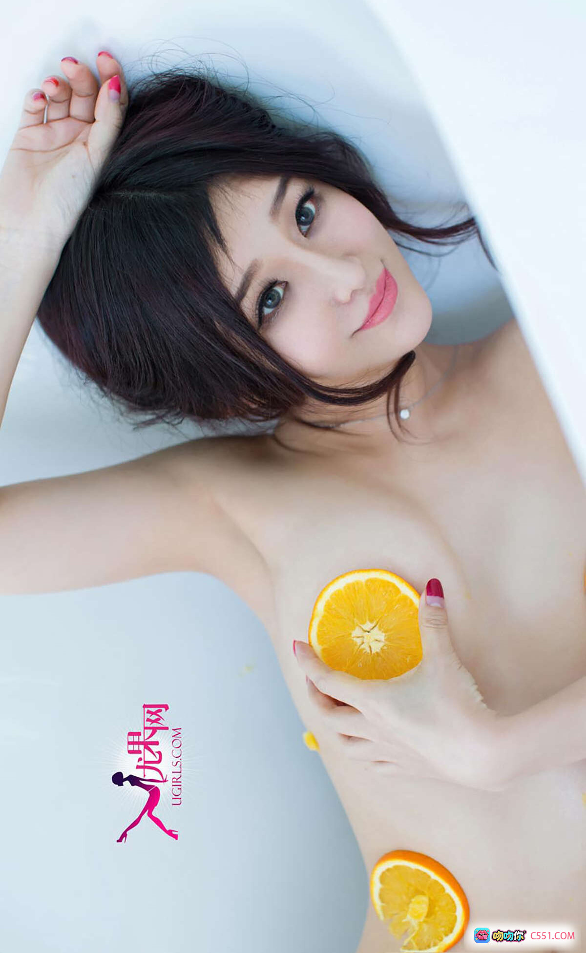 图片[3] - 张栩菲纯小希尤果网私房写真 甜美草莓浴缸诱惑 40P高清美图 - 就要吻