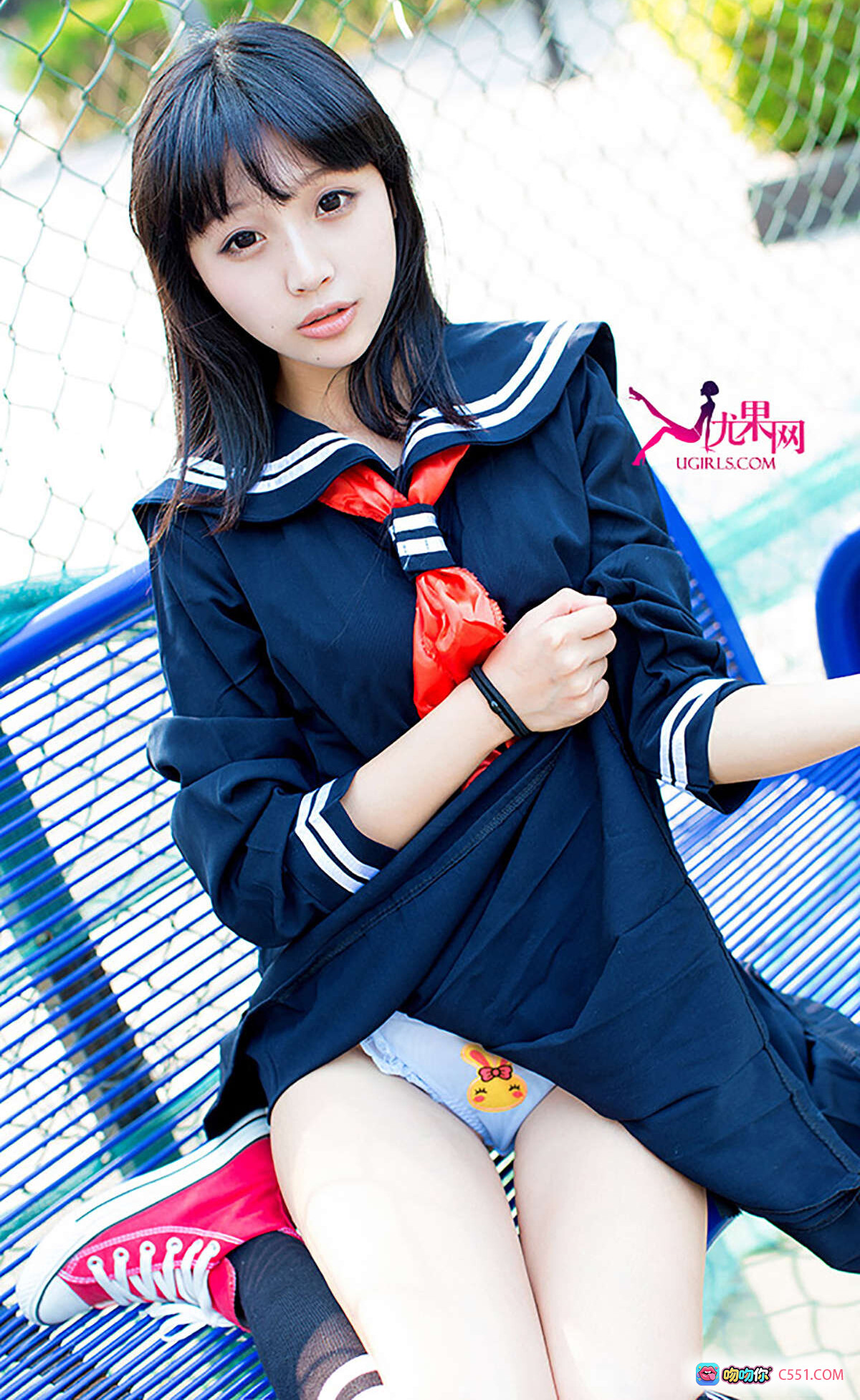 图片[6] - Ugirls尤果网爱尤物2015No.070毕业纪念册写真集 三位校服少女CoCo韩子萱齐贝贝青春校园风高清摄影 163cm-170cm身材数据 Canon EOS 5D Mark III拍摄 40P全收录 - 就要吻