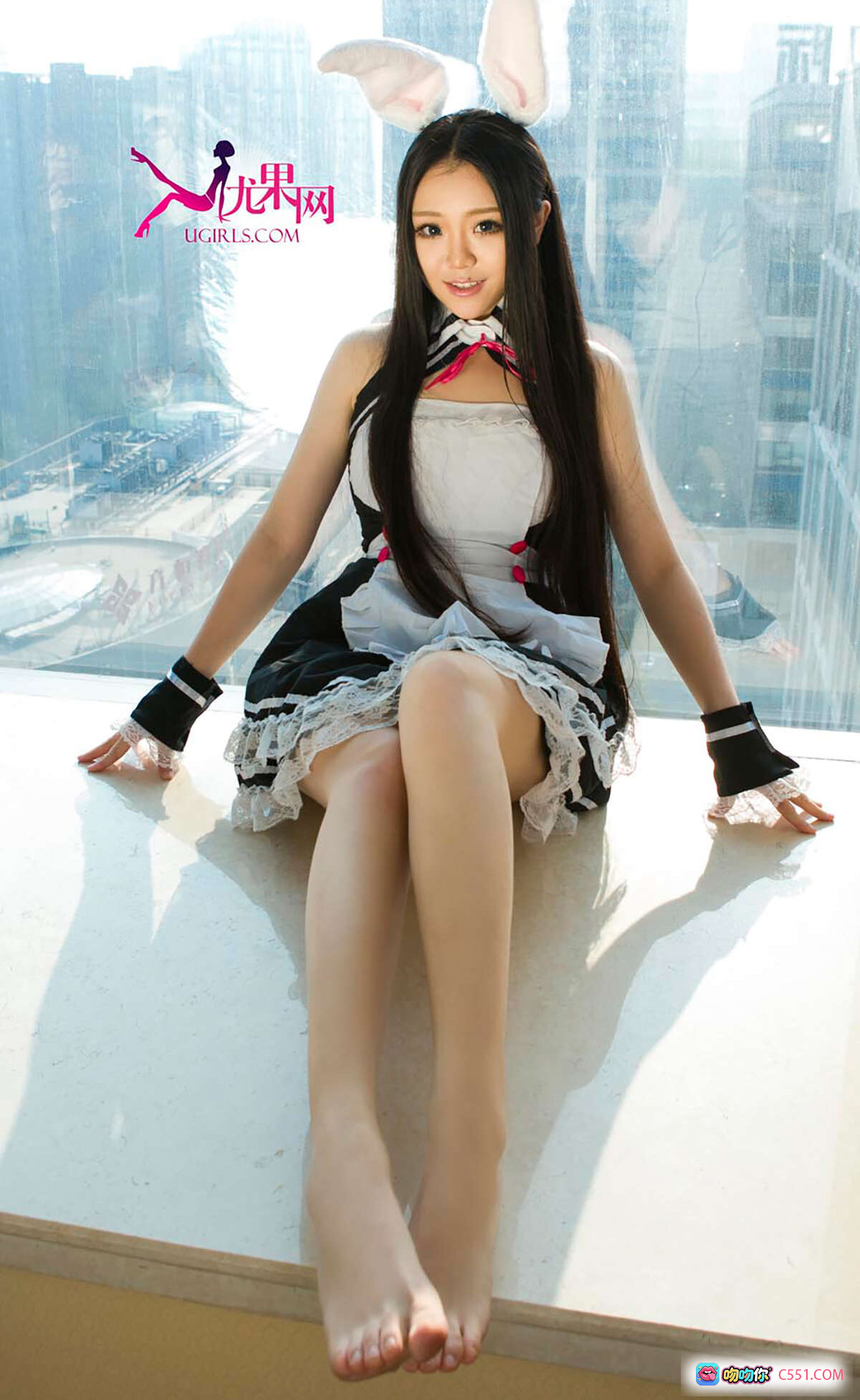 图片[8] - 许文婷卡哇伊萌兔兔写真｜Ugirls尤果网爱尤物专辑2015No.172｜甜美少女内衣私房照 - 就要吻