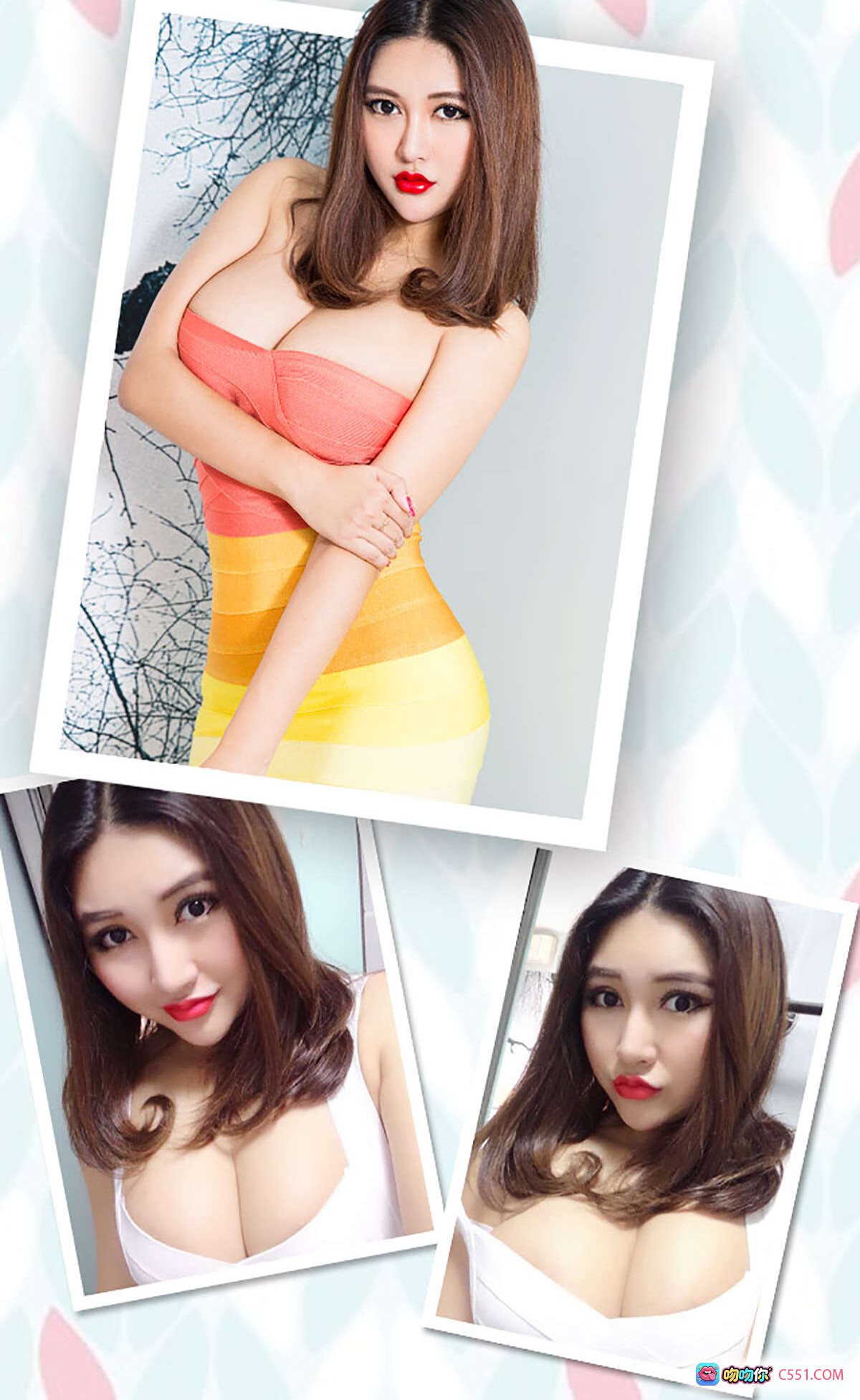 图片[7] - 赵伊彤尤果网爱尤物专辑2015No.184黑白色绑带连衣裙性感写真 - 就要吻