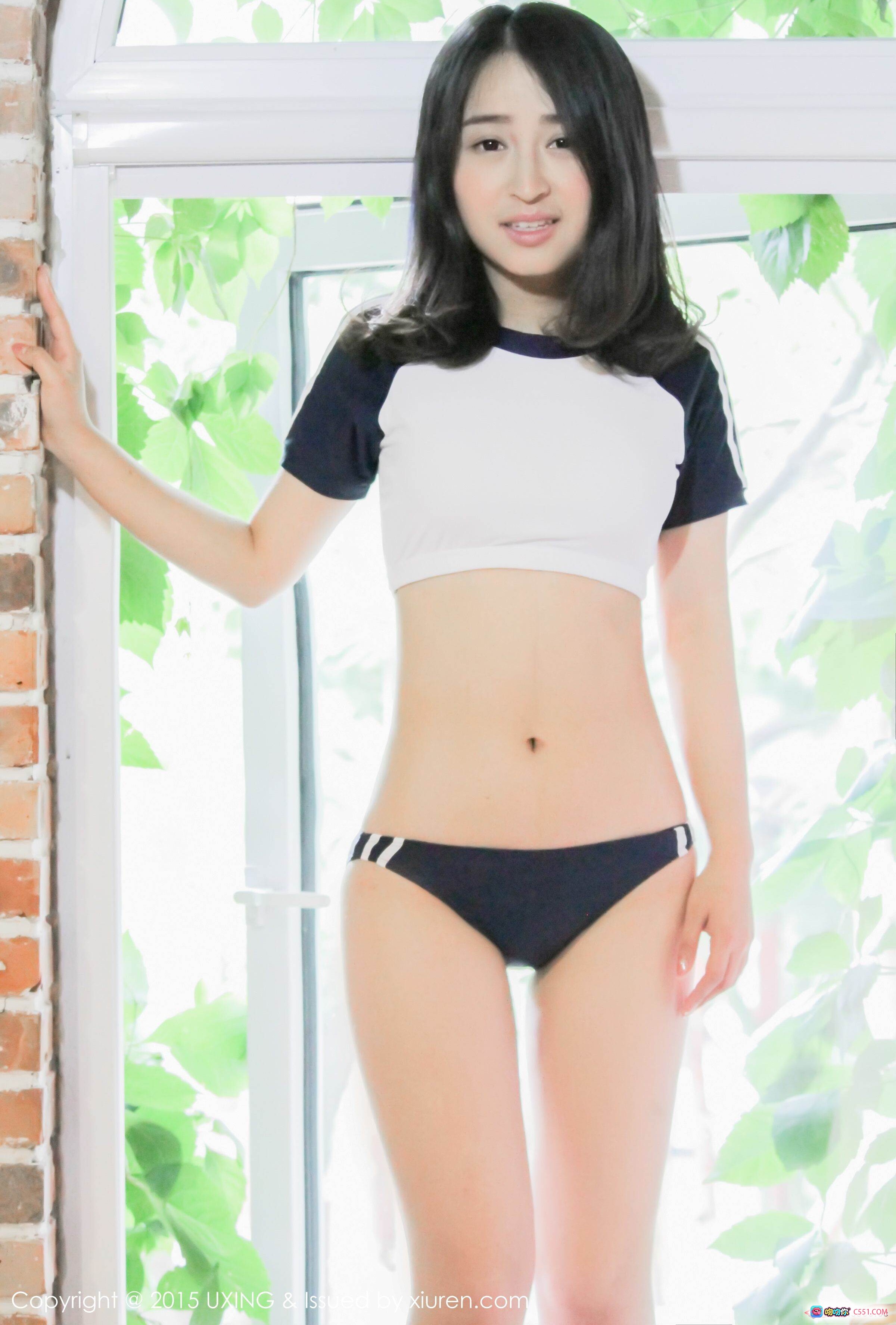 图片[6] - 煊煊sunny海军风制服少女户外绳索写真 甜美微笑清新自然 2015UXING VOL.017 高清美图 - 就要吻