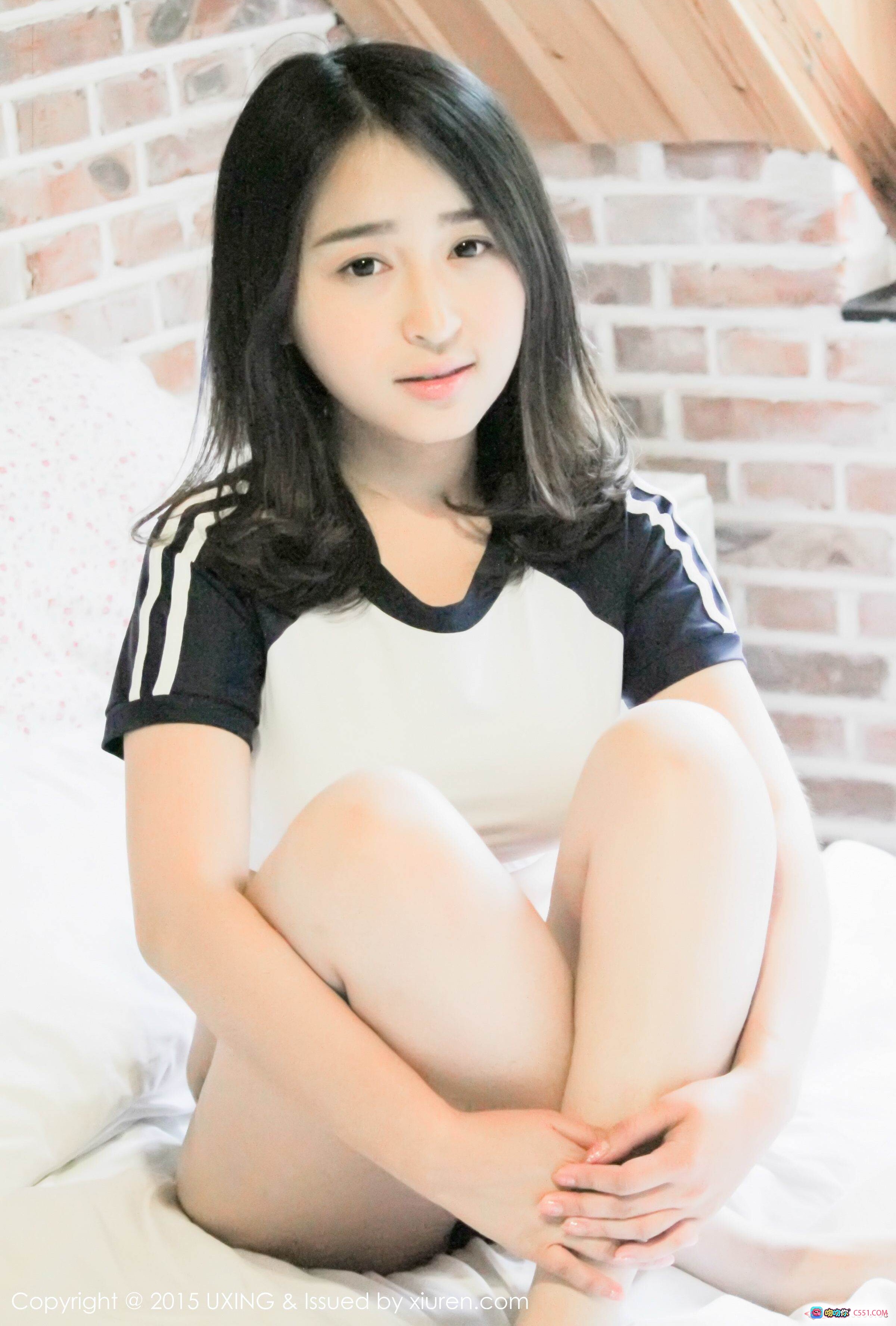图片[9] - 煊煊sunny海军风制服少女户外绳索写真 甜美微笑清新自然 2015UXING VOL.017 高清美图 - 就要吻