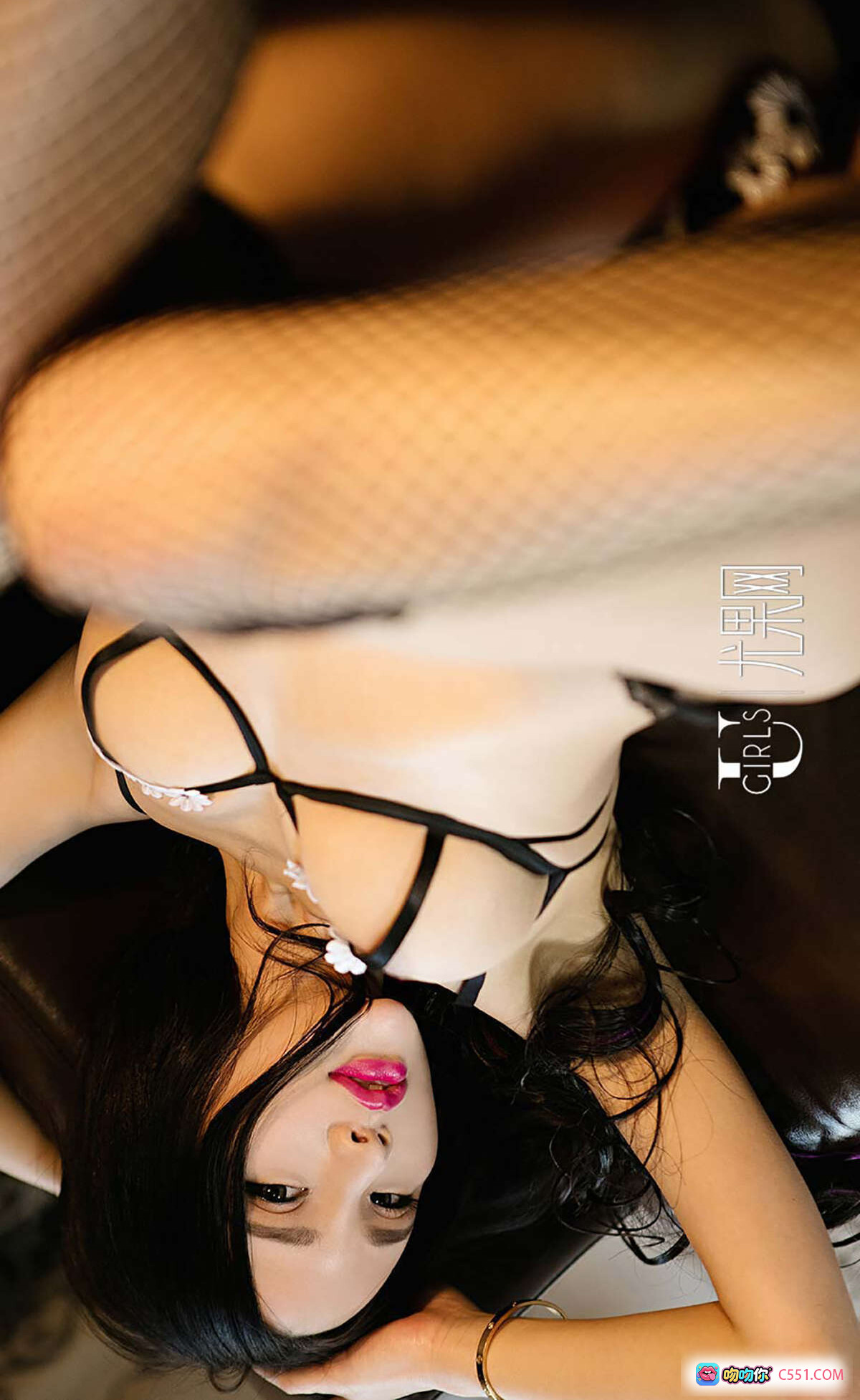 图片[2] - 陈雅漫黑丝蕾丝内衣写真 – Ugirls尤果网爱尤物专辑No.545性感私房照 - 就要吻