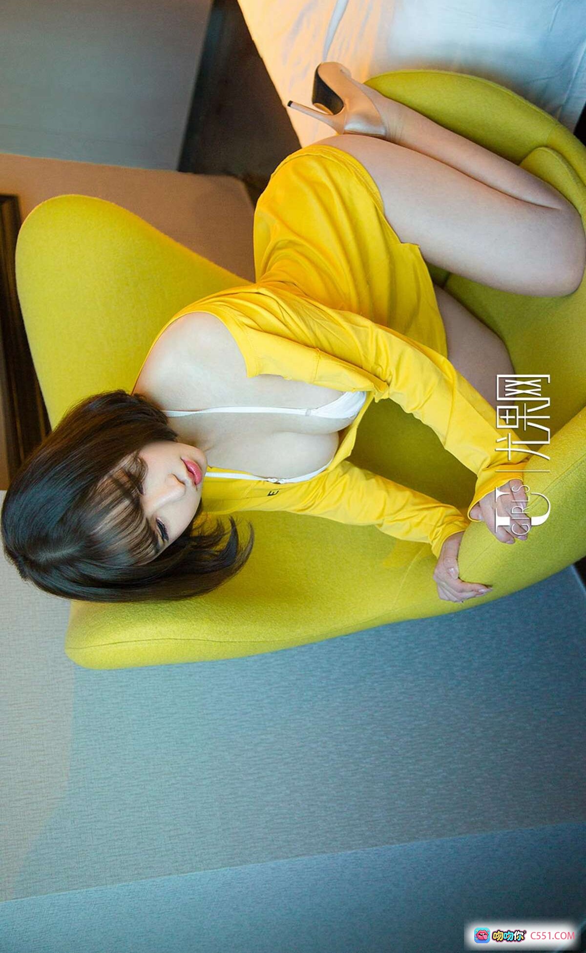 图片[3] - 韩恩熙黑皮吊带连体衣性感写真 – Ugirls尤果网爱尤物专辑No.1018 2018.03.03 - 就要吻