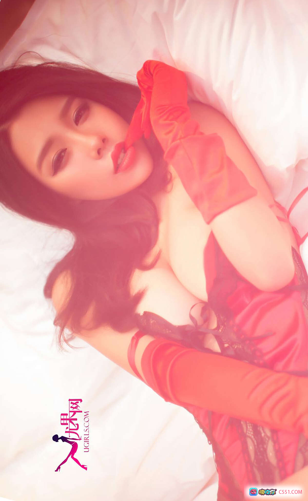 图片[9] - 张栩菲美艳写真 | Ugirls尤果网爱尤物专辑2015No.118 | 40P高清私房照 | 黑丝诱惑性感躺卧姿势 - 就要吻