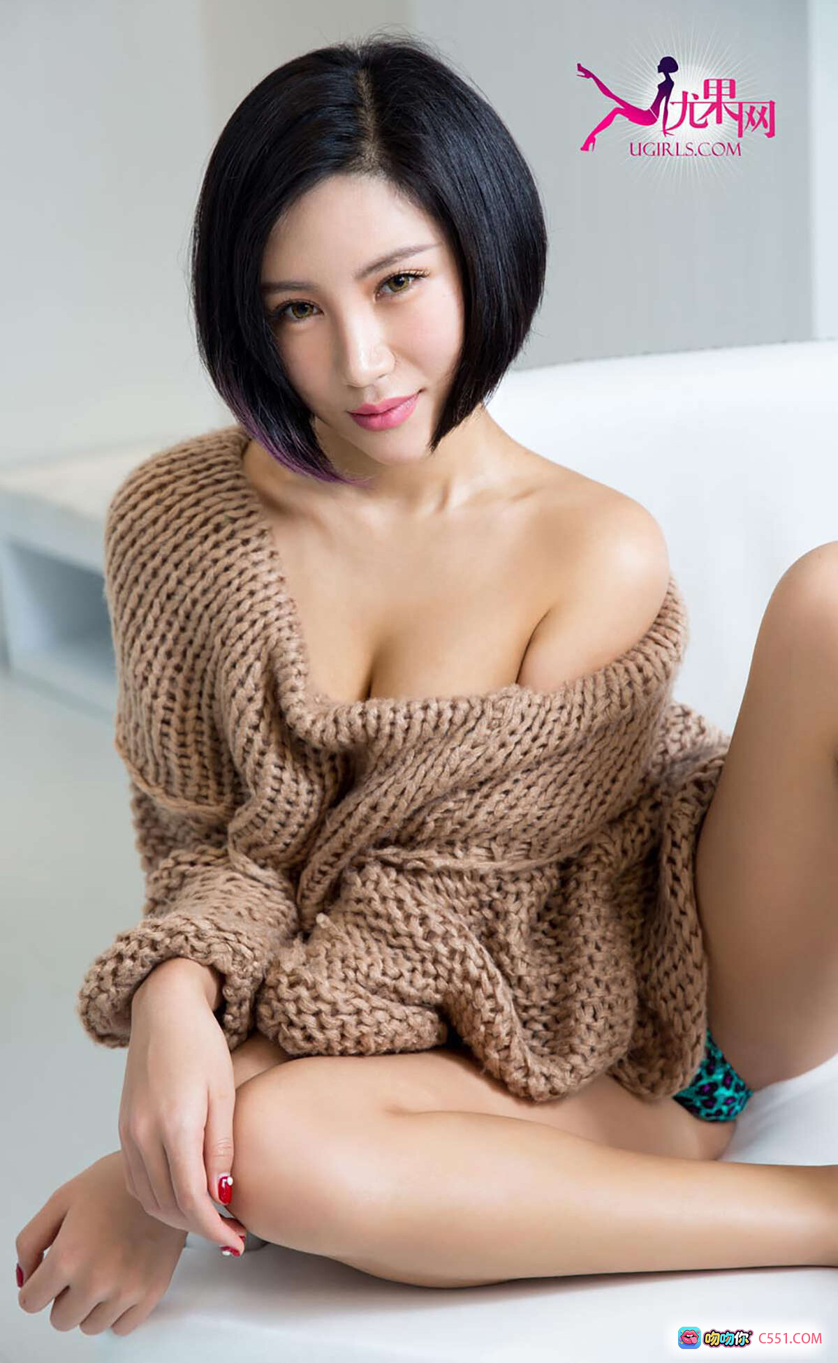 图片[3] - 御姐范豹纹内衣性感写真 科妮莉娅偷心小野猫尤果网爱尤物专辑2015No.179高清美图 - 就要吻