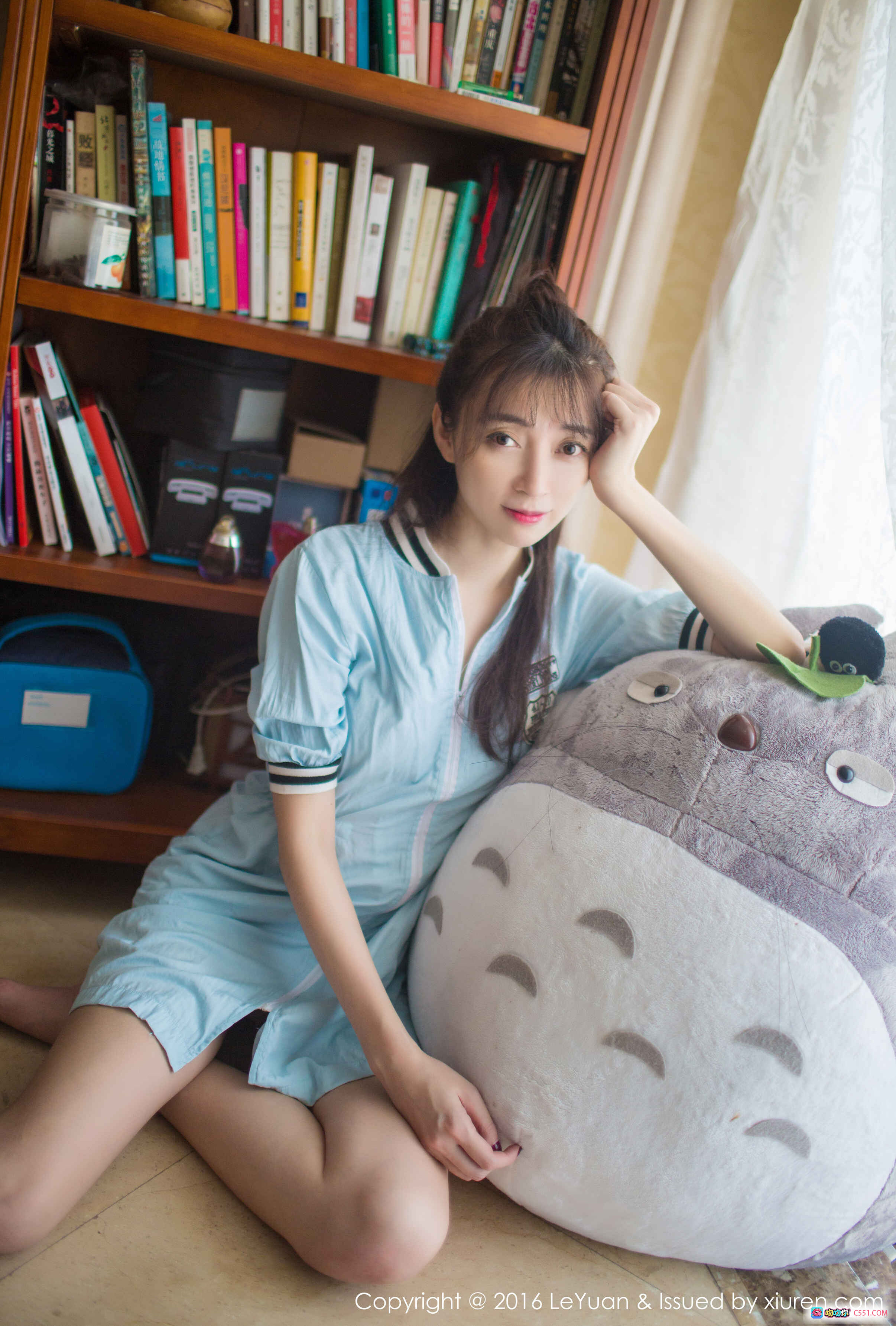 图片[10] - 楚琪kiki条纹比基尼泳装写真 | LeYuan星乐园2016.08.09 VOL.006阳台性感美拍 - 就要吻