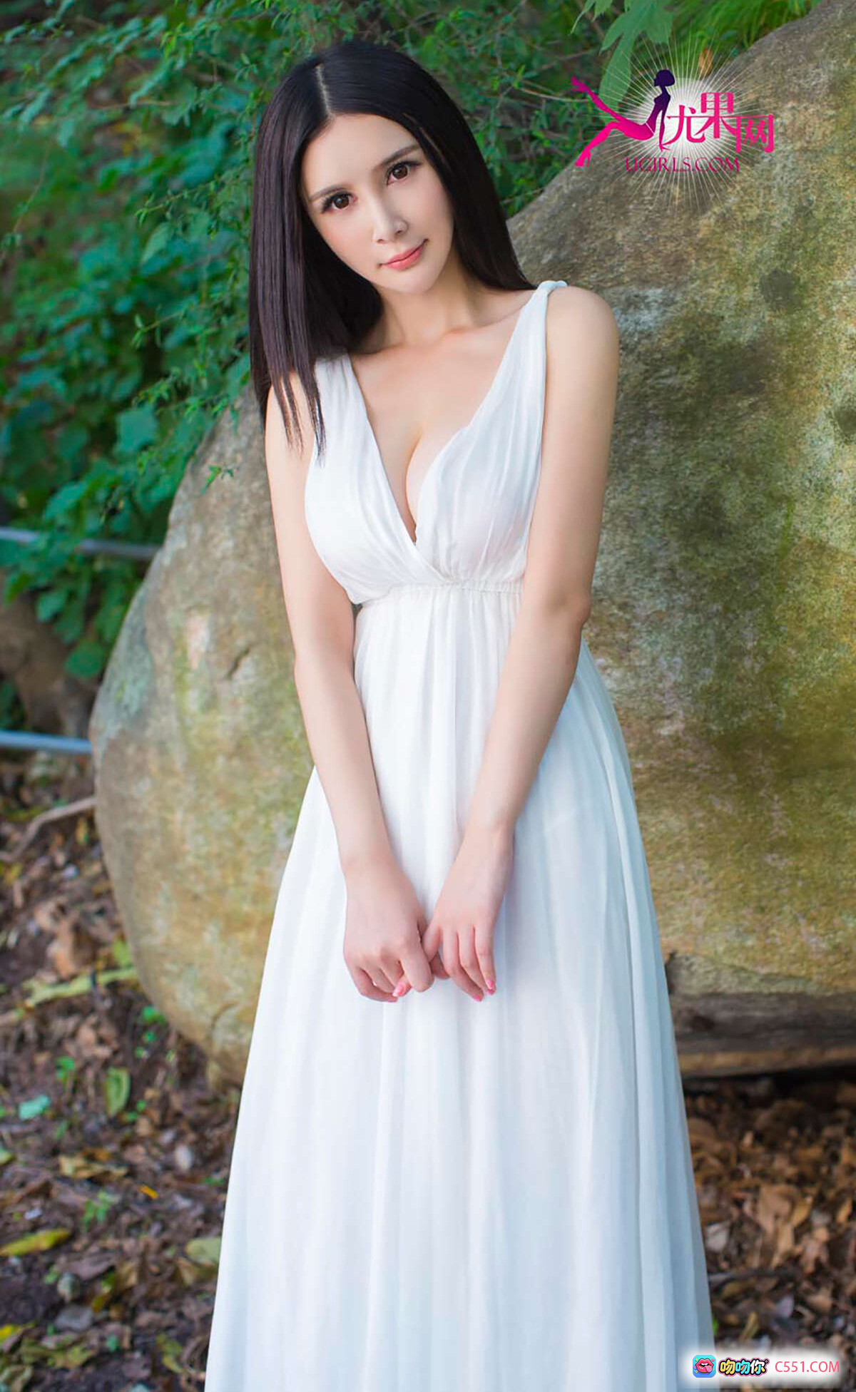 图片[7] - 顾欣怡白色长裙户外写真 | Ugirls尤果网爱尤物专辑2015No.139 | 仙气飘飘自然风美人照 - 就要吻