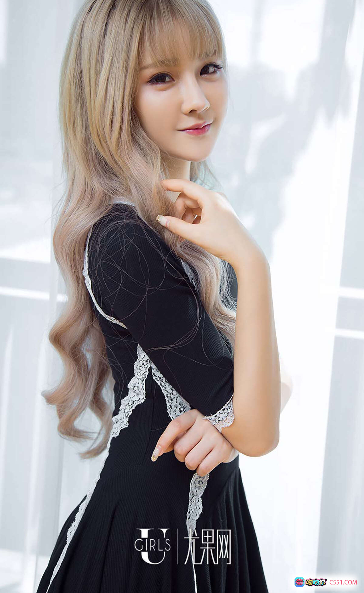 图片[8] - Ugirls尤果网爱尤物专辑No.483依依双马尾少女黑裙写真高清美图40P - 就要吻