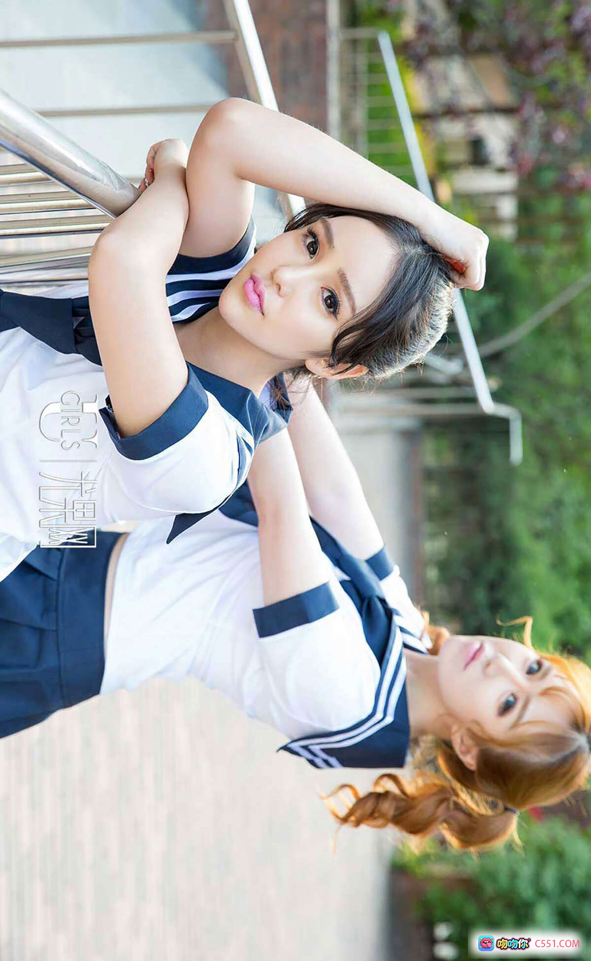 图片[2] - 尤果网韩恩熙米娅双生诱惑写真 160cm平面模特黑白内衣私房照 Canon EOS 5DS拍摄 40P高清图集 - 就要吻