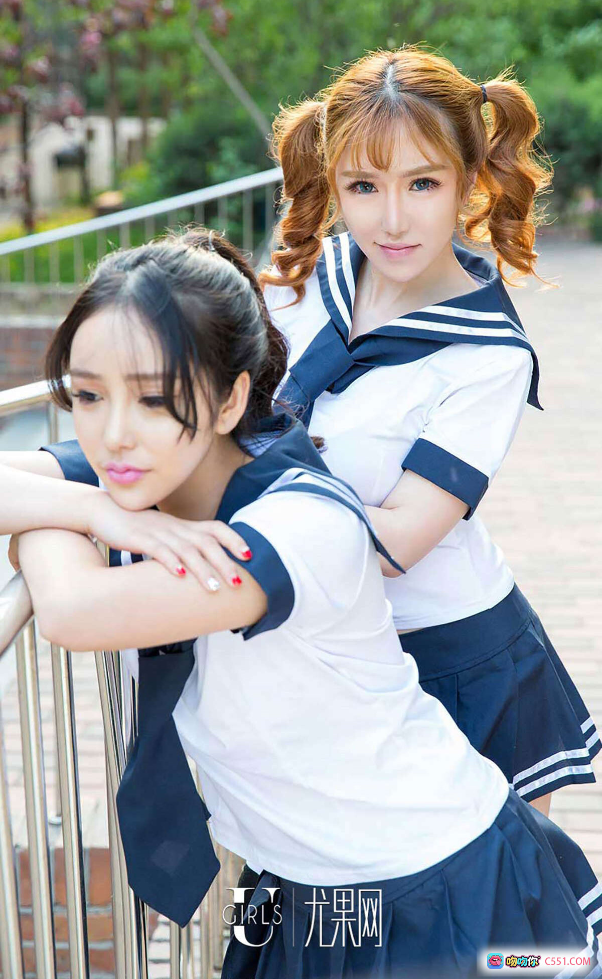 图片[3] - 尤果网韩恩熙米娅双生诱惑写真 160cm平面模特黑白内衣私房照 Canon EOS 5DS拍摄 40P高清图集 - 就要吻