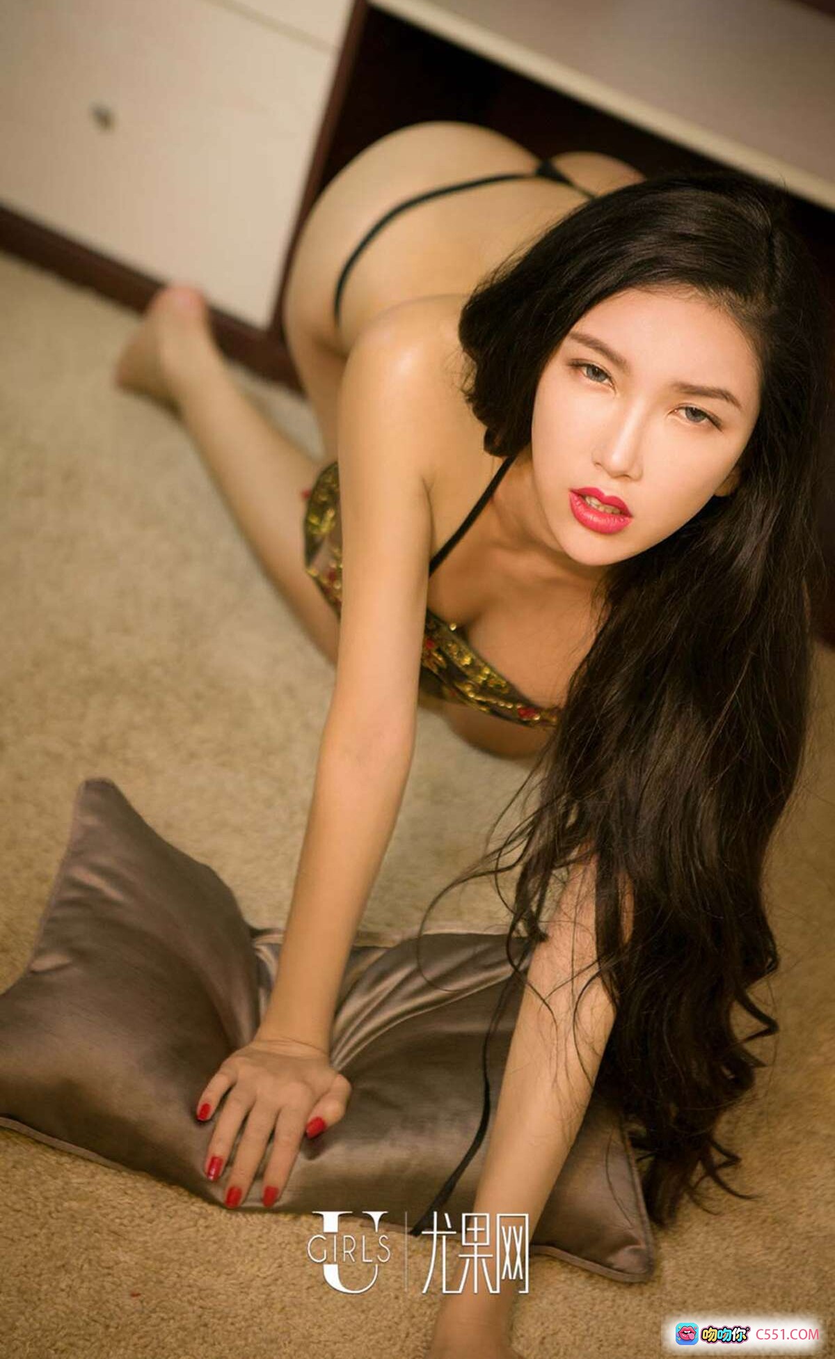 图片[6] - Ugirls尤果网爱尤物专辑No.523球球性感蕾丝内衣写真40P高清美图 - 就要吻