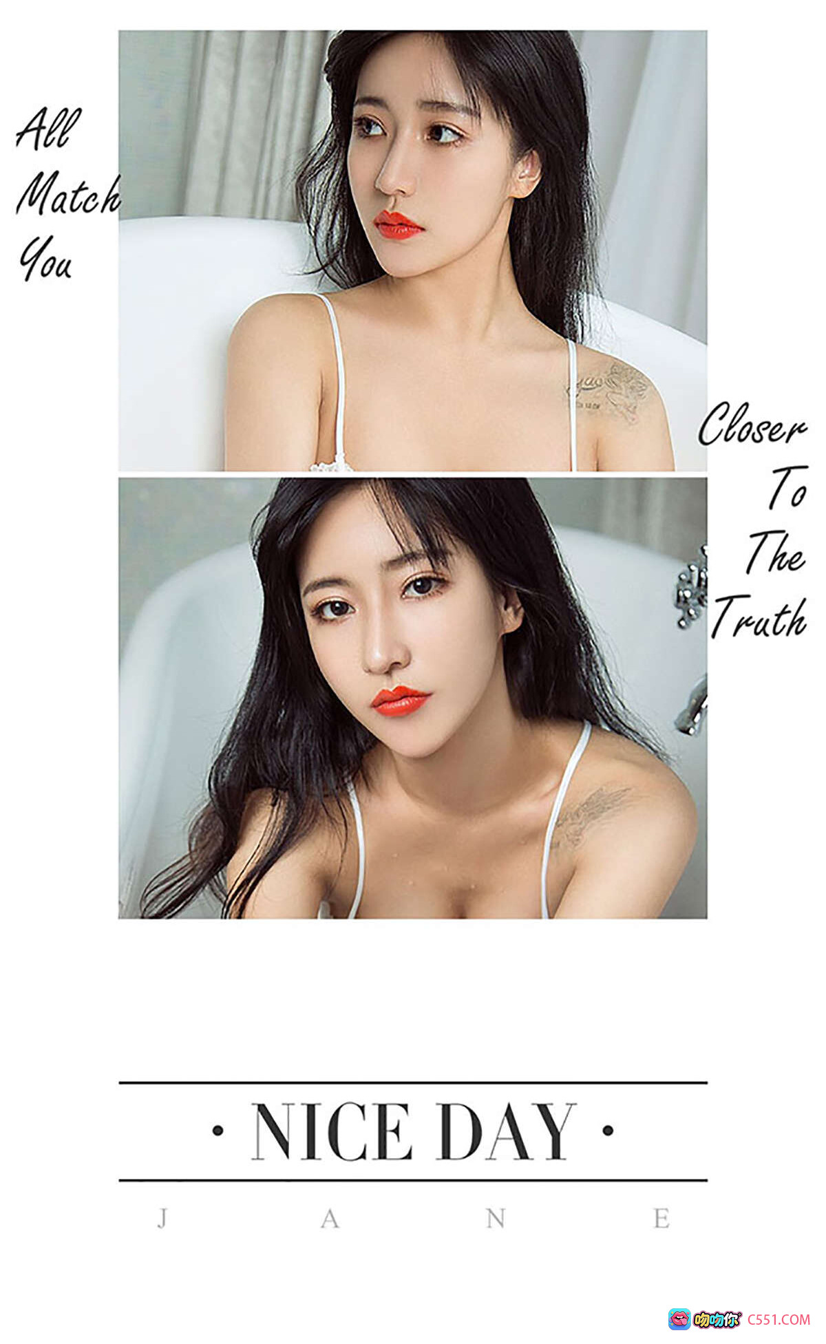 图片[10] - 郭芯榕白色蕾丝内衣写真 – Ugirls尤果网爱尤物专辑No.444 2016.08.05 美女私房摄影高清图集 - 就要吻