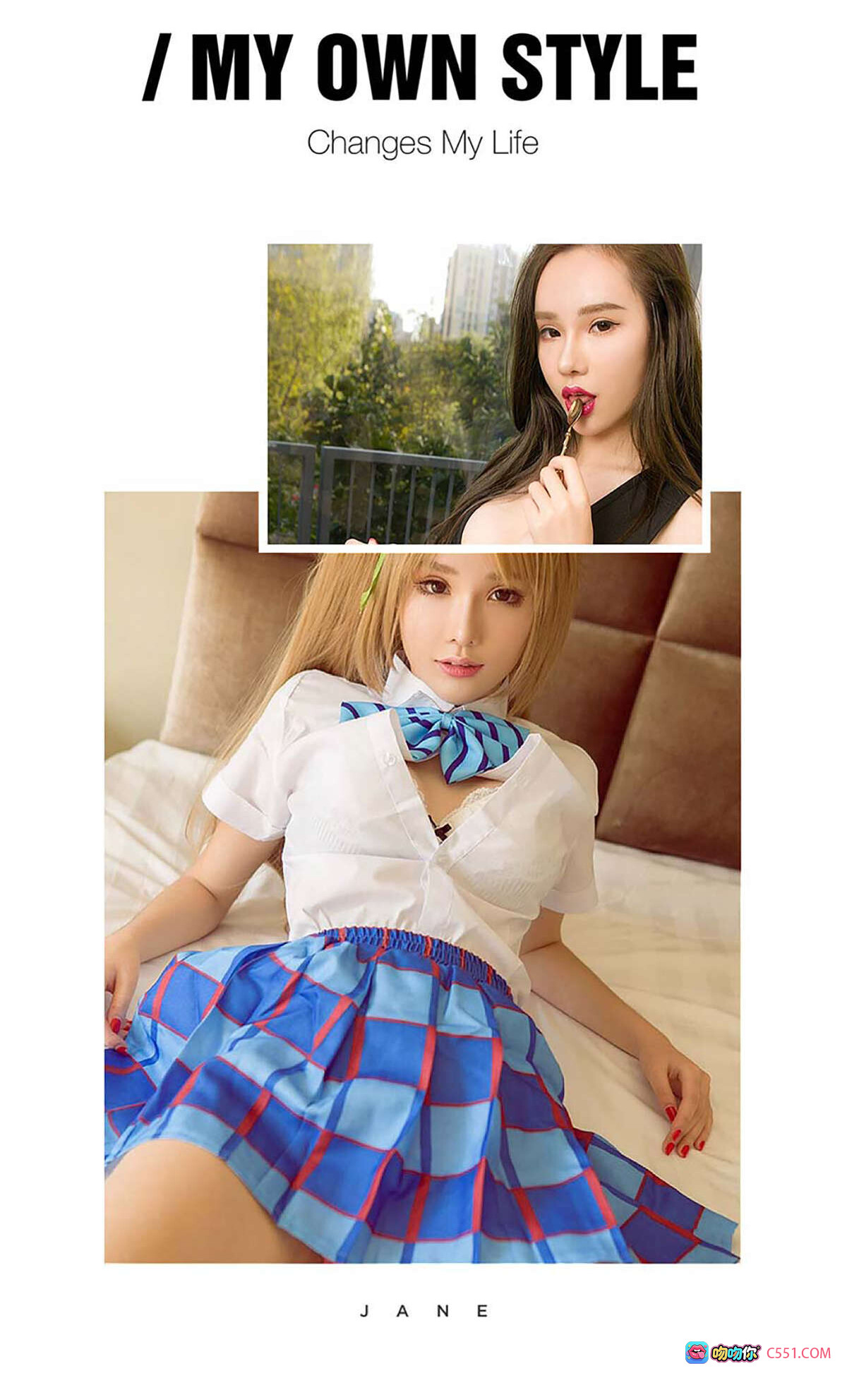 图片[6] - 萌琪琪黑裙性感写真-Ugirls尤果网爱尤物专辑No.516优雅坐姿美腿诱惑 - 就要吻