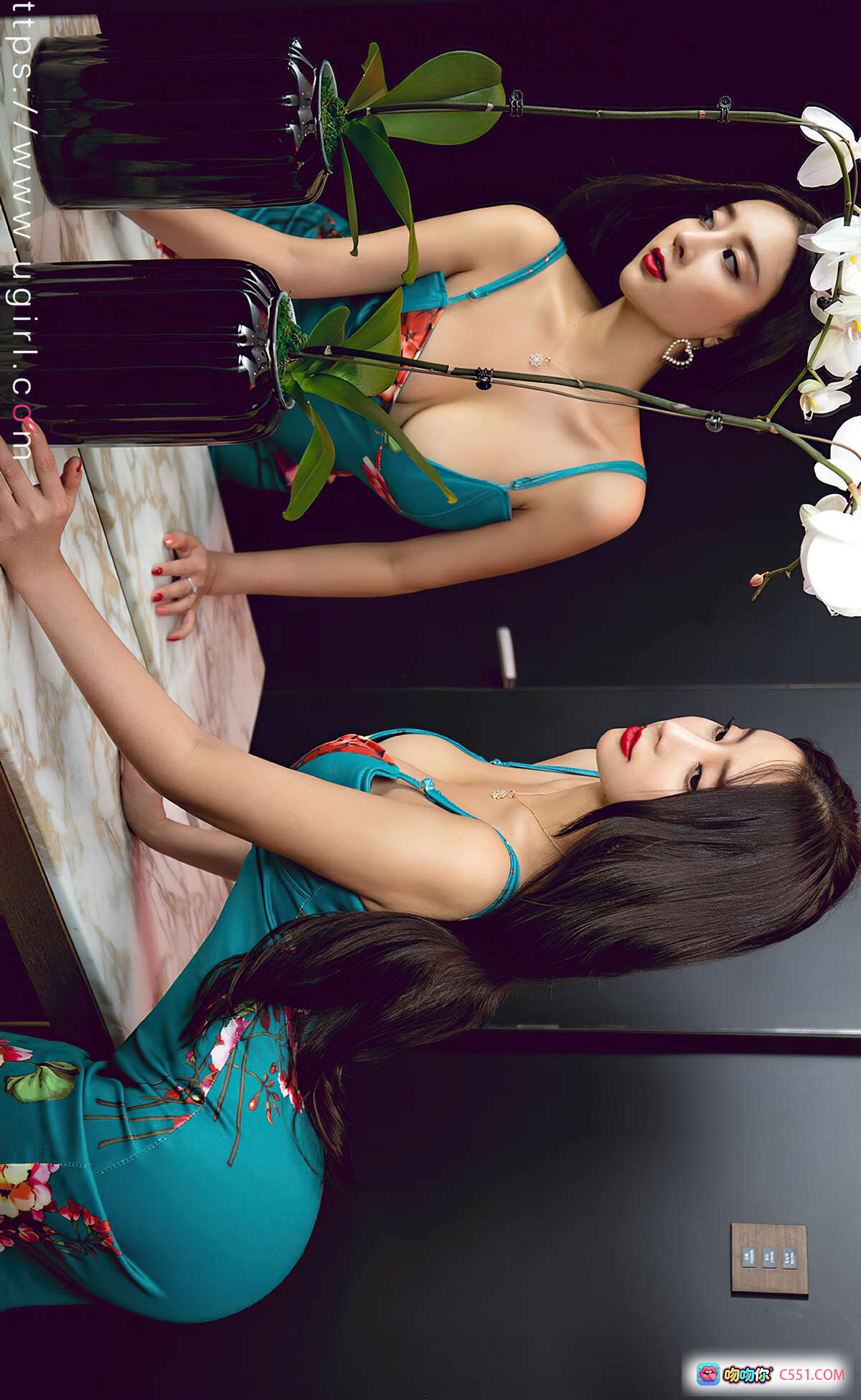 图片[7] - 筱慧性感写真 | Ugirls尤果网爱尤物专辑No.1835 | 粉色亮片内衣床照 | 红唇黑发美腿诱惑 | 2020.06.01高清图集 - 就要吻