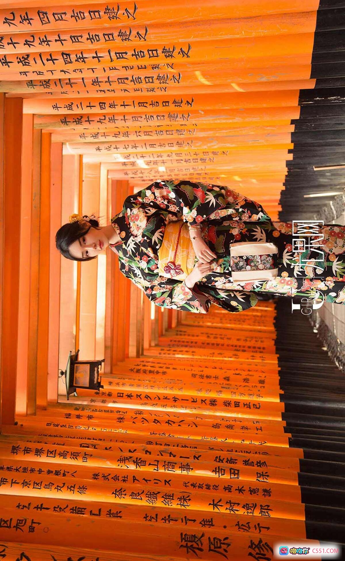 图片[3] - 青树萌琪琪和服写真 | Ugirls尤果网爱尤物专辑No.1361 | 日式花柄浴衣 | 神社鸟居背景 | 优雅盘发造型 | 2019年2月9日高清图集 - 就要吻