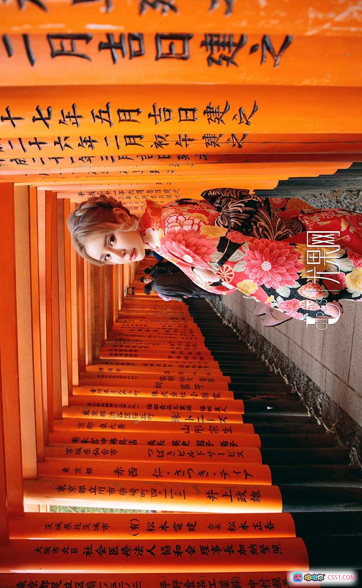 图片[4] - 青树萌琪琪和服写真 | Ugirls尤果网爱尤物专辑No.1361 | 日式花柄浴衣 | 神社鸟居背景 | 优雅盘发造型 | 2019年2月9日高清图集 - 就要吻