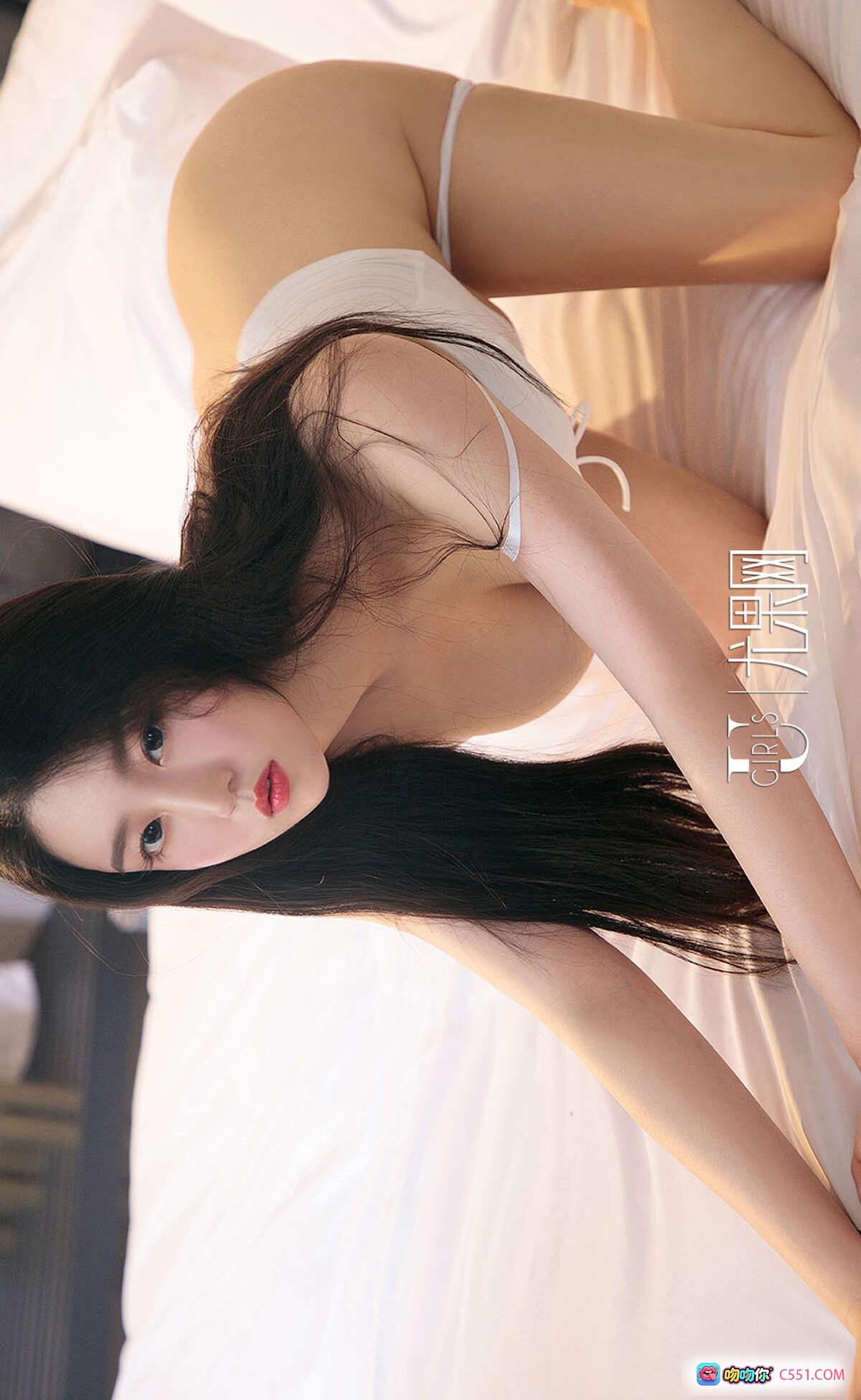 图片[4] - 钟晴性感写真 | 黑色蕾丝内衣搭配花卉和服 | 尤果网爱尤物专辑No.1278 | 2018.11.18高清美图 - 就要吻