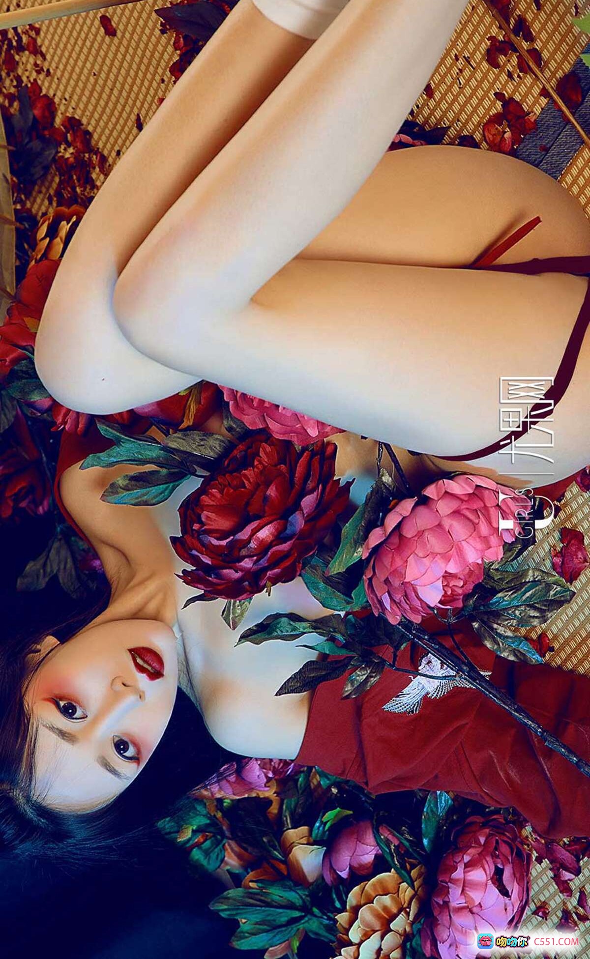 图片[9] - Ugirls尤果网爱尤物专辑No.1366豌豆公主写真·红衣和风美少女·花瓣散落榻榻米·日系唯美摄影·高清35P - 就要吻