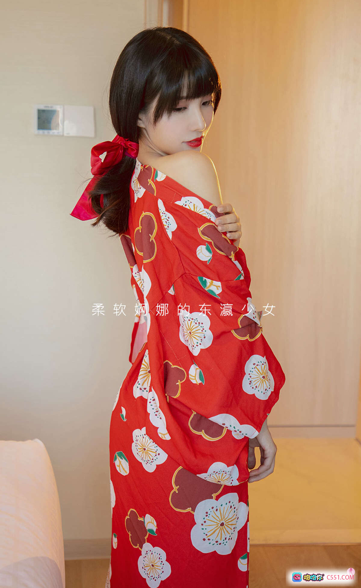 图片[5] - 红和服少女猫猫写真｜Ugirls尤果网爱尤物No.1976｜日式风情性感私房照 - 就要吻