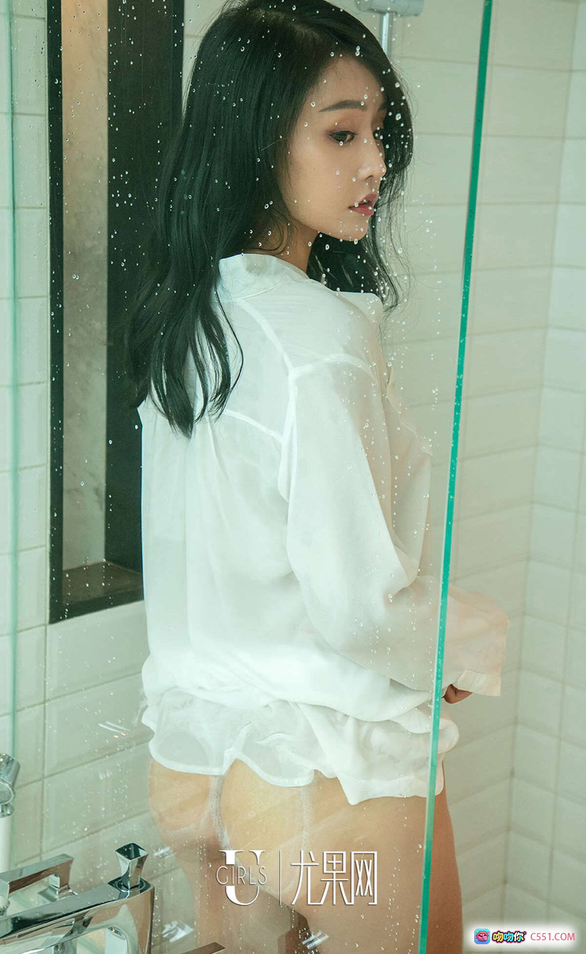 图片[3] - 张馨彤白色吊带连体衣性感写真 | Ugirls尤果网爱尤物专辑No.1141高清美图 - 就要吻