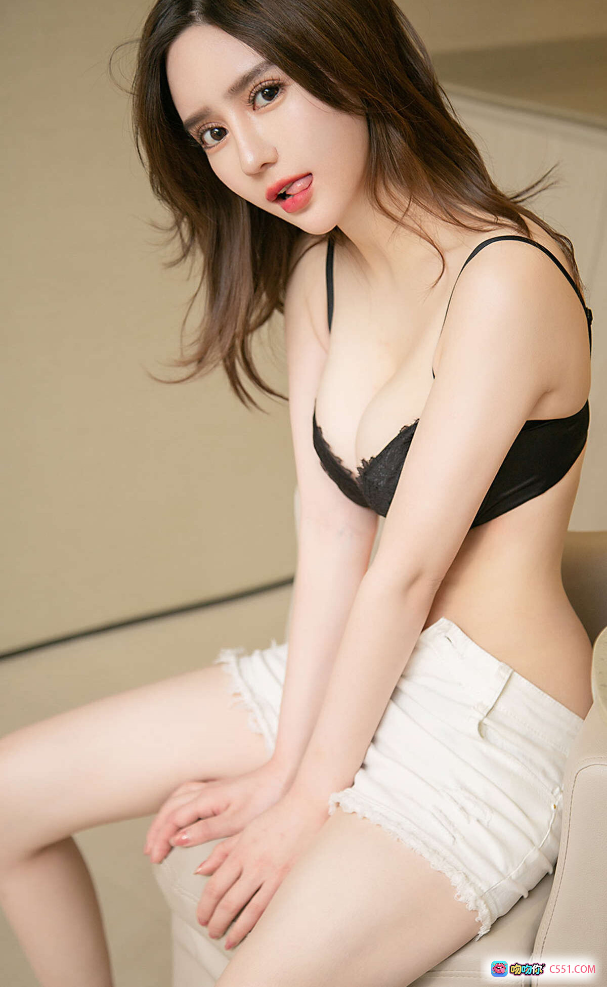 图片[4] - 马乐乐性感写真 | 黑色蕾丝内衣 | 尤果网爱尤物专辑No.1443 | 2019.05.02高清私房美图 - 就要吻