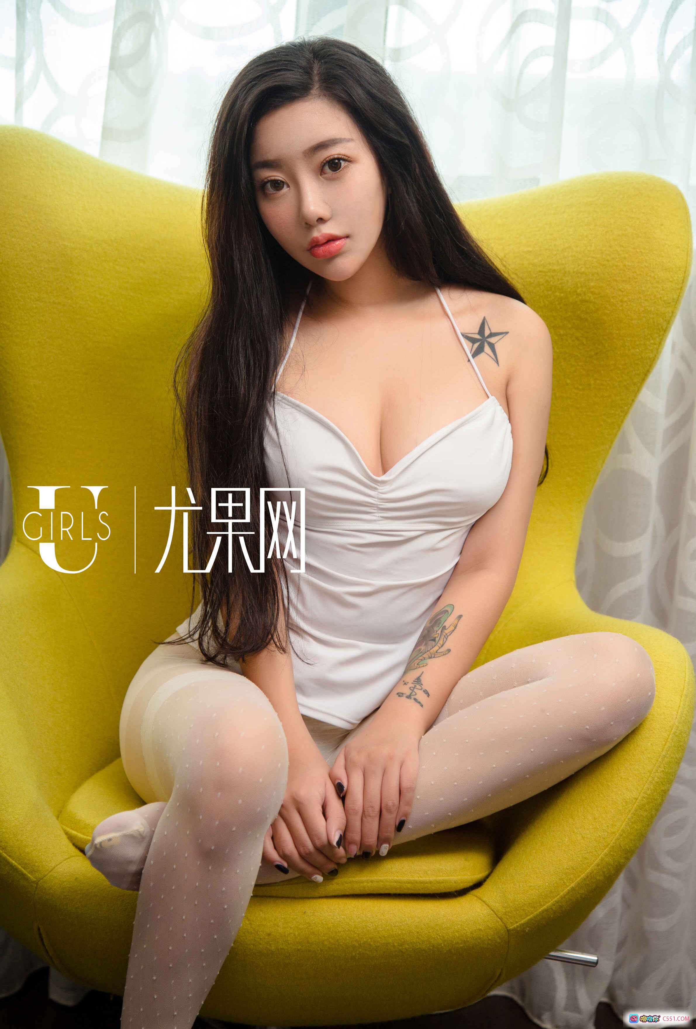 图片[7] - UG尤果网U197曲铭瑄浴室写真65P性感黑蕾丝长发美腿私房摄影 - 就要吻