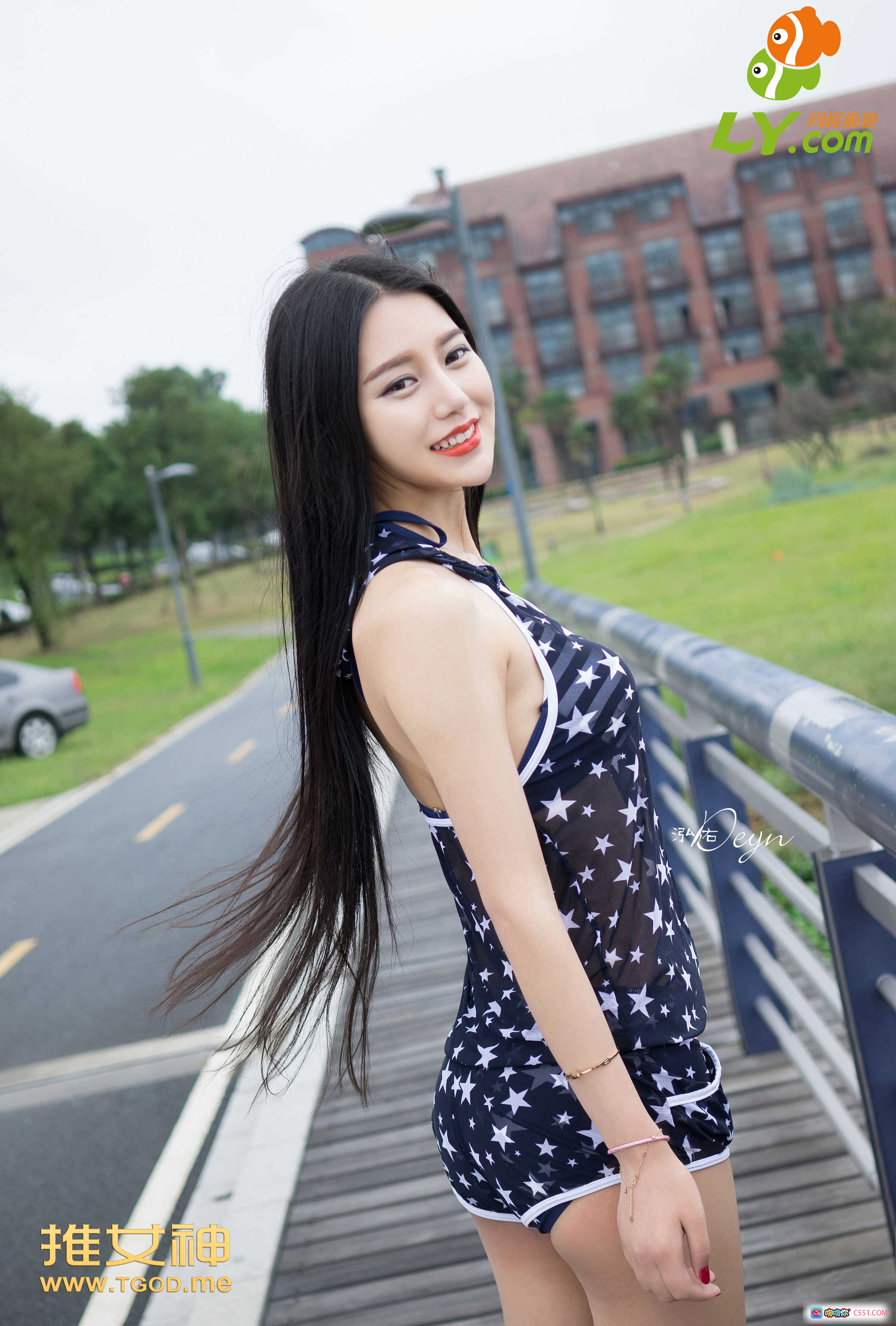 图片[6] - 徐妍馨黑发波点裙甜美写真 | TGOD推女神2014.09.24高清美图66P - 就要吻