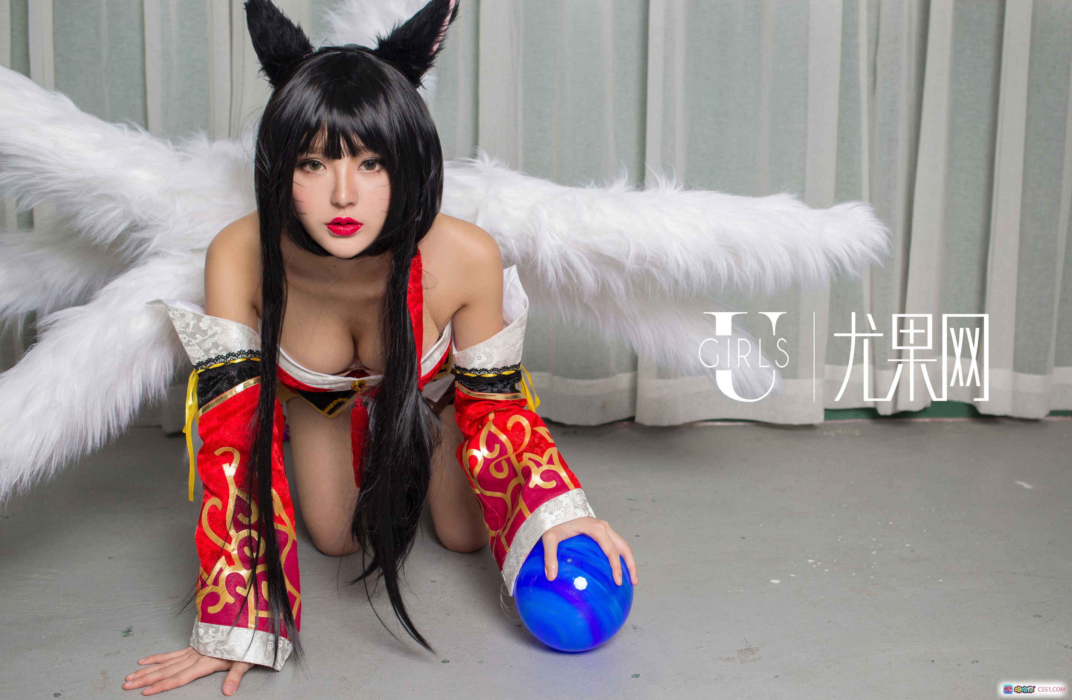 香川颖日系花色和服写真 | Ugirls尤果网2016精选美图 | 甜美发型搭配珍珠手链 | 室内温馨场景摄影 - 就要吻