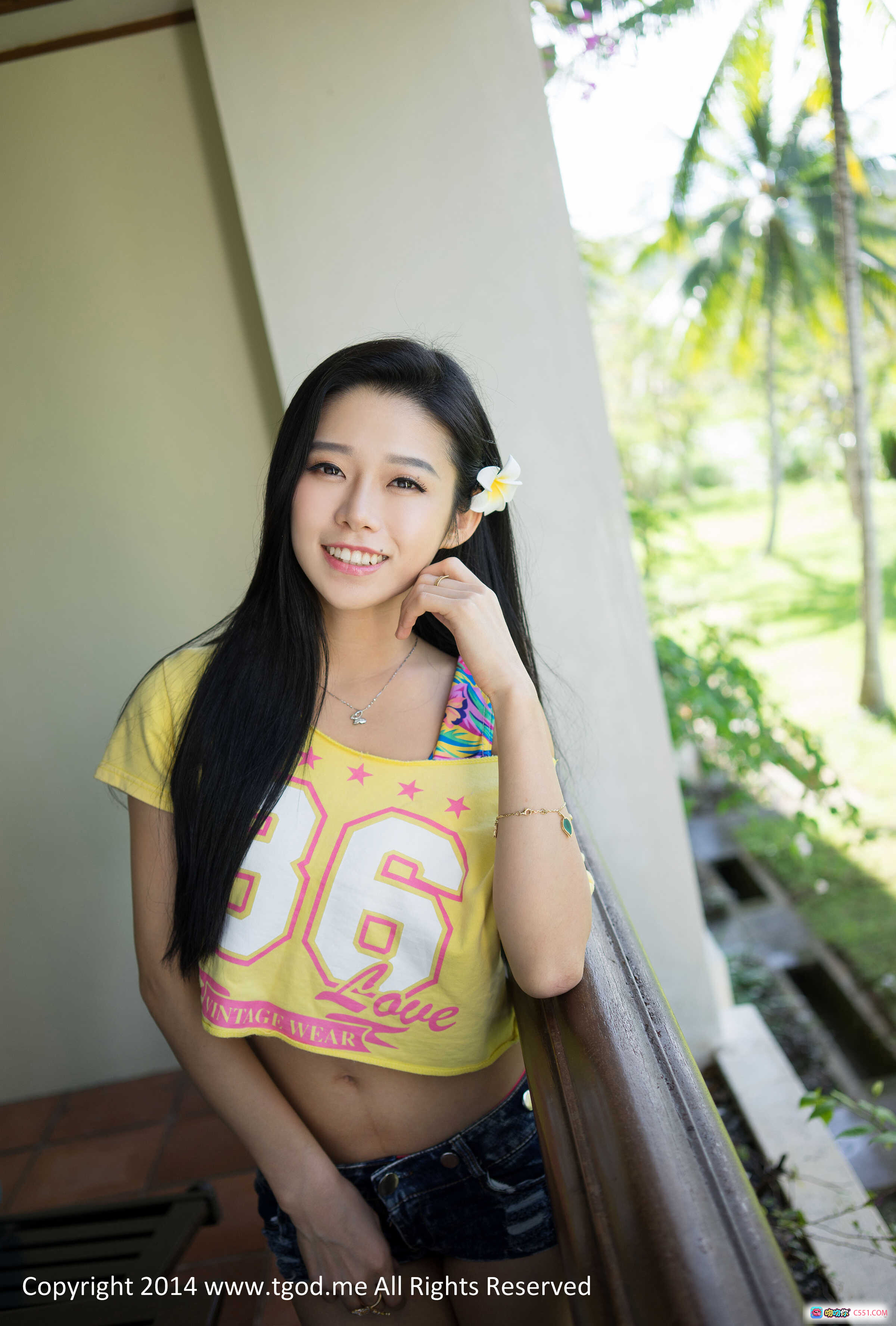 沙巴海滩旅拍Luvian本能写真 | 白色蕾丝裙海边性感女神 | 2014经典旅拍高清图集 - 就要吻