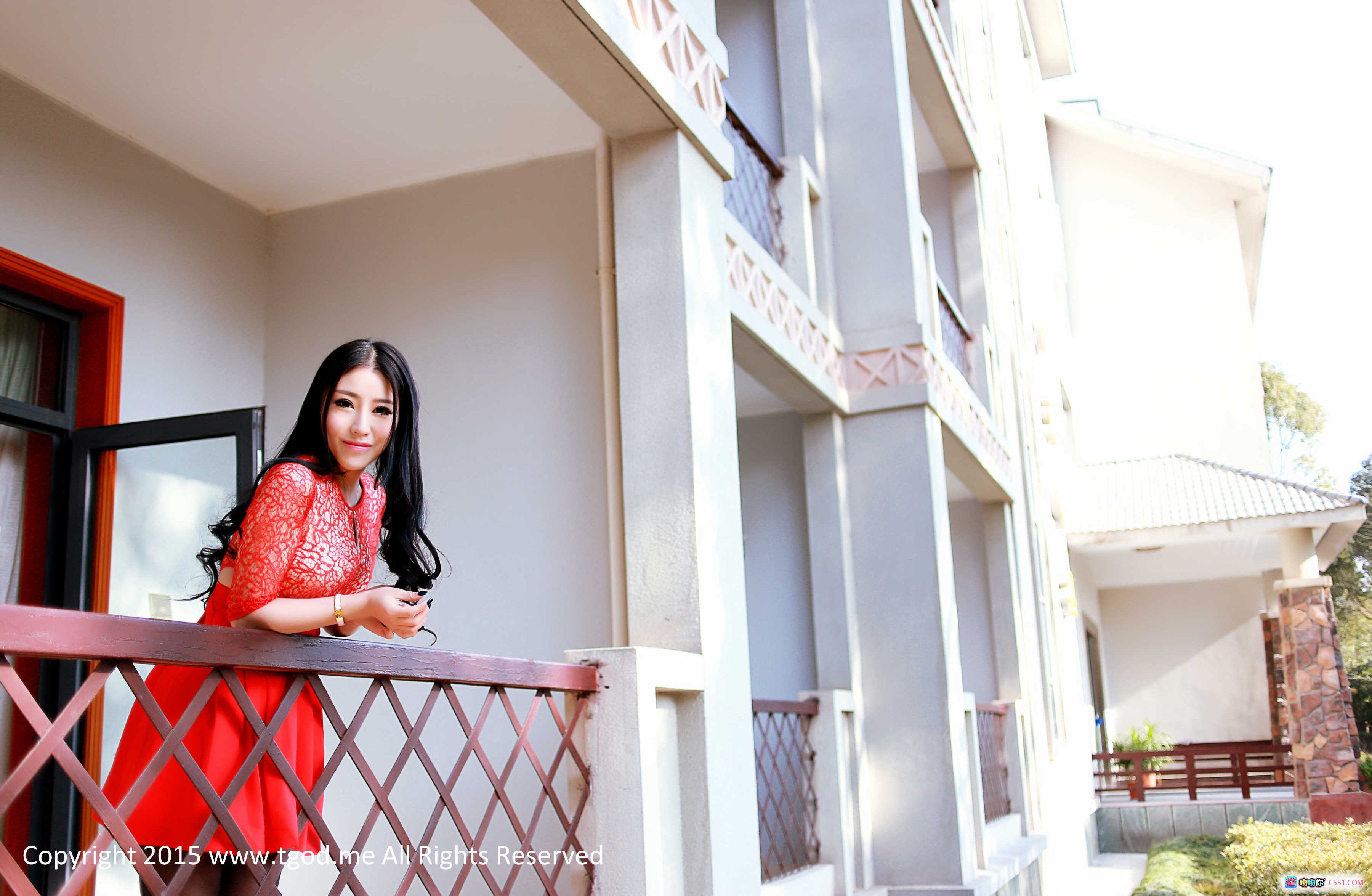 图片[3] - 三位女神嘉鱼山湖温泉专属女神池写真 2015春日湖畔游艇码头清新美拍 - 就要吻