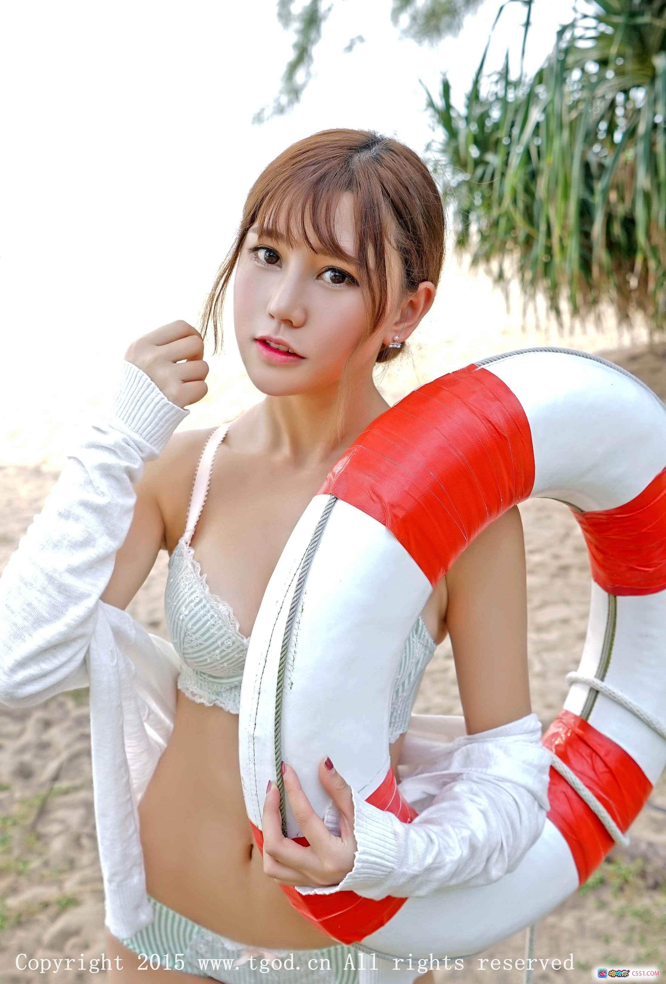 图片[4] - 普吉岛旅拍Milk楚楚黄色比基尼沙发写真 甜美花饰少女风私房摄影48P高清图集 - 就要吻