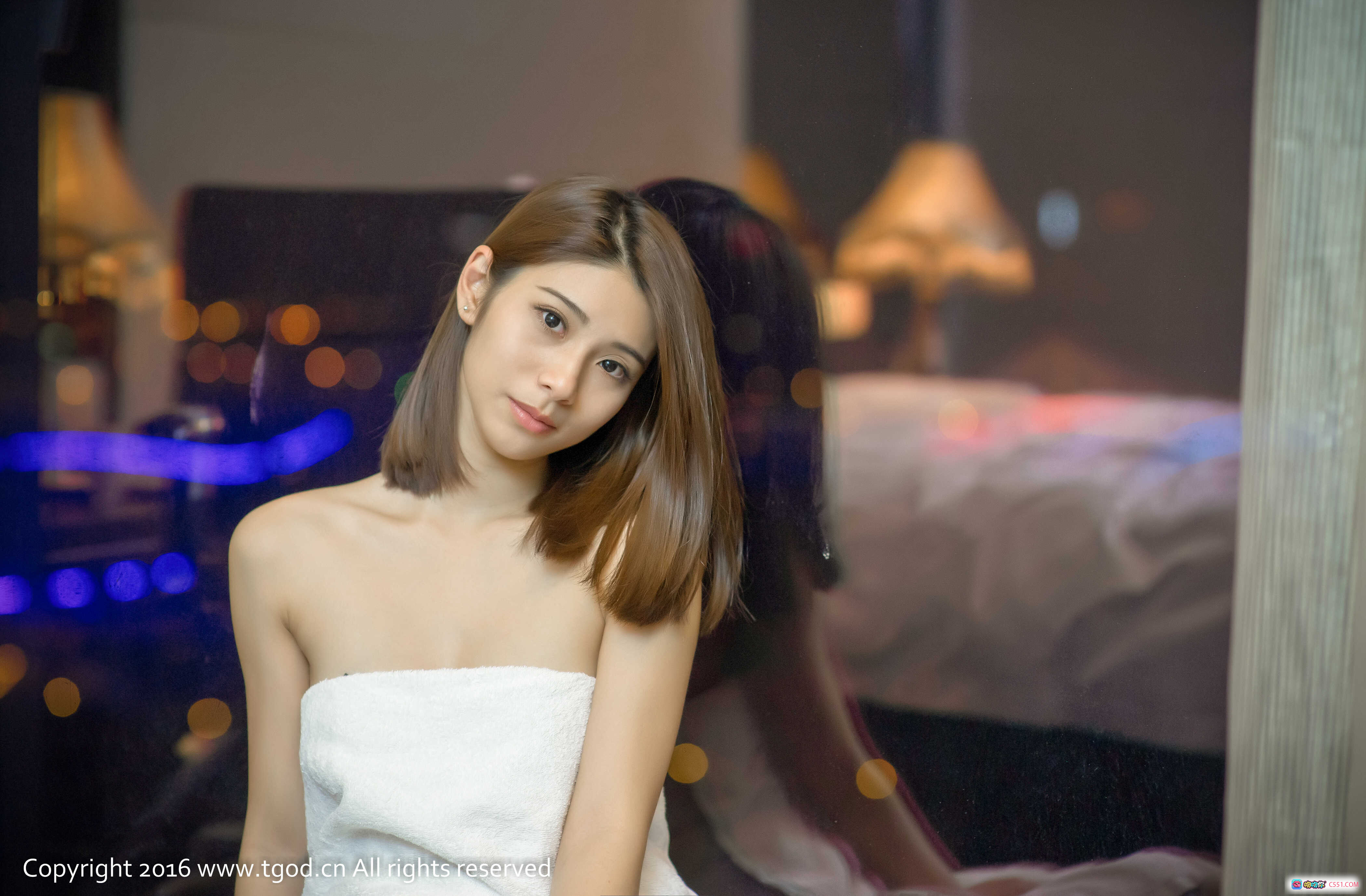 图片[5] - Lee小棠2016性感写真 | 白色内衣诱惑 | 木质地板躺姿美拍 | TGOD高清图集 - 就要吻