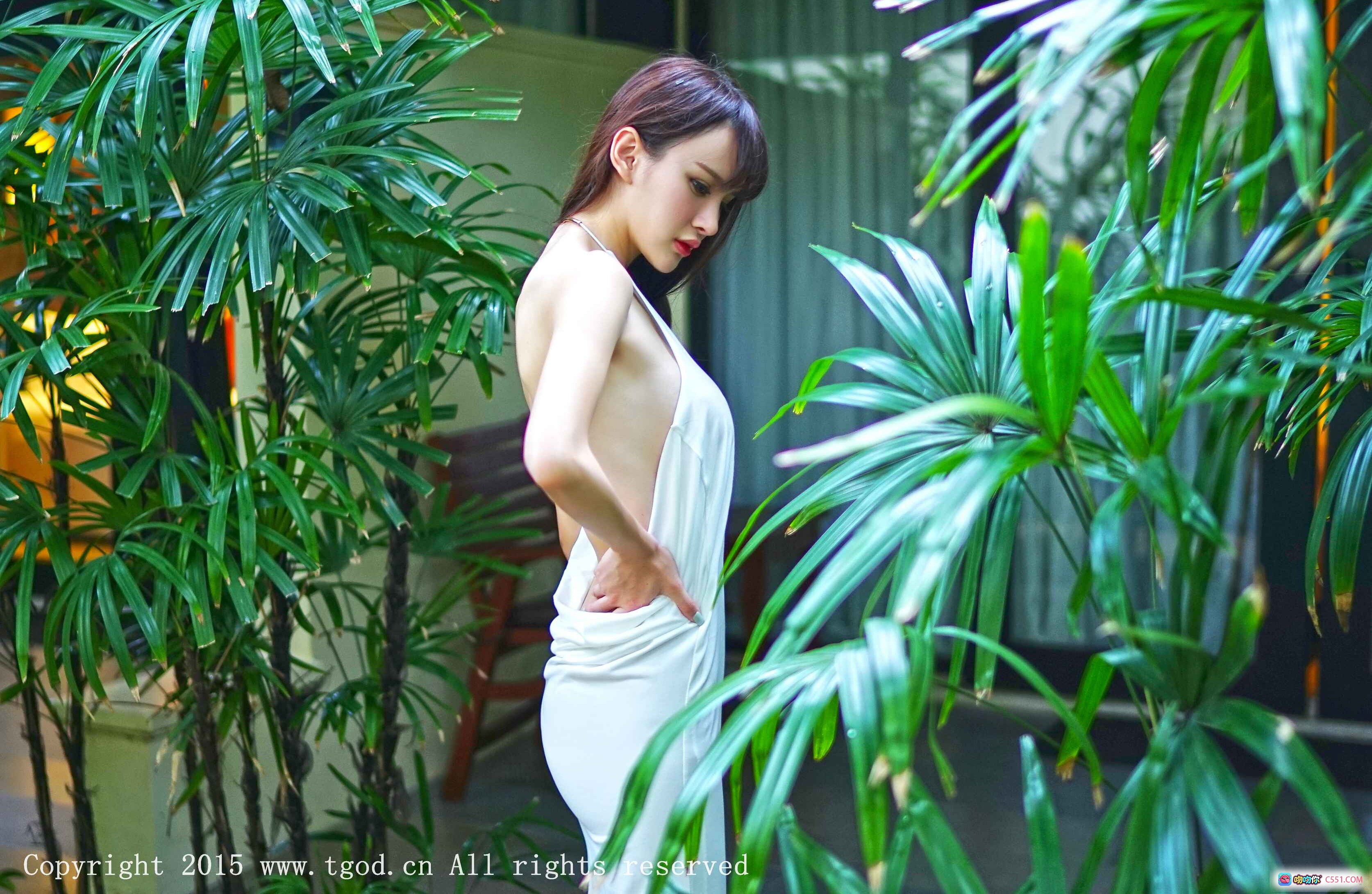 图片[7] - 普吉岛旅拍Cheryl青树蓝裙红内搭写真 2015 TGOD高清美图第一刊 - 就要吻