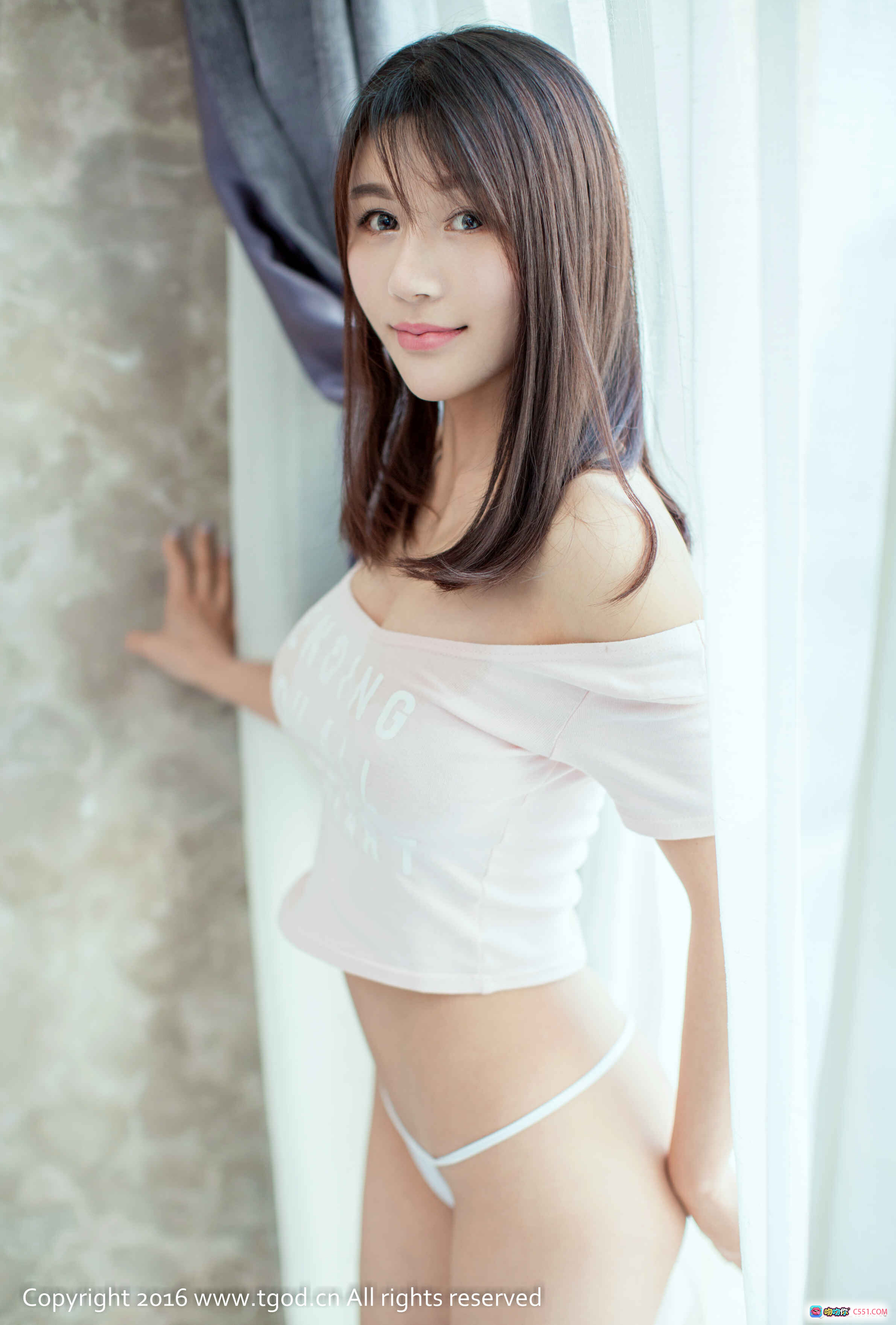 图片[4] - 宋梓诺Bee浴室写真 | 白色透视衬衫性感诱惑 | 2016推女神高清图集 | 尤蜜荟独家发布 - 就要吻