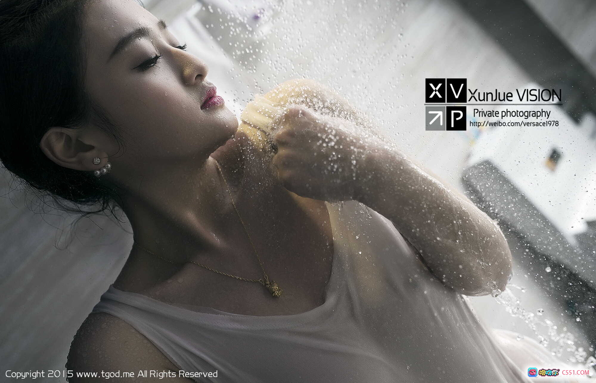 图片[8] - xiaocai小彩2015福利写真 | 勋爵摄影师私房美拍 | 白色系性感躺卧姿势 | TGOD推女神精选图集 - 就要吻