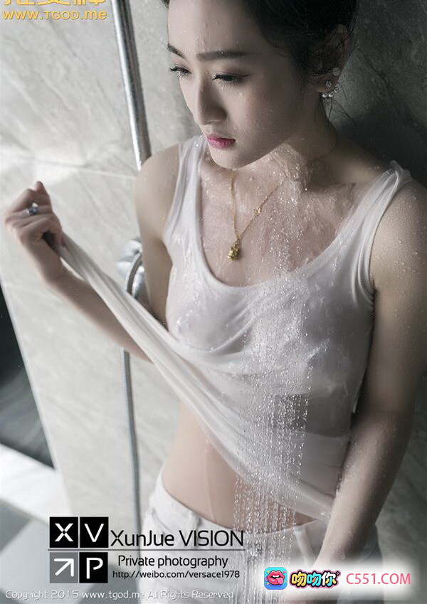 图片[2] - xiaocai小彩2015福利写真 | 勋爵摄影师私房美拍 | 白色系性感躺卧姿势 | TGOD推女神精选图集 - 就要吻