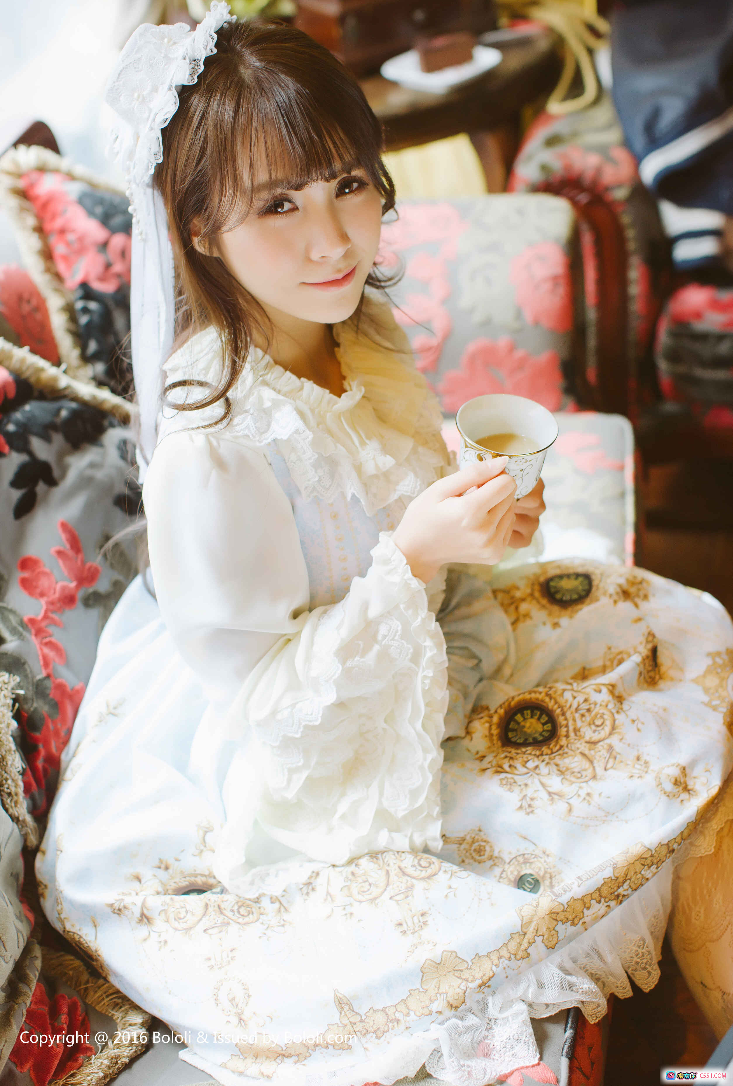 图片[8] - 夏美酱校园风写真 | 白衬衫黑百褶裙少女穿搭 | BoLoli波萝社Vol.113高清图集 - 就要吻