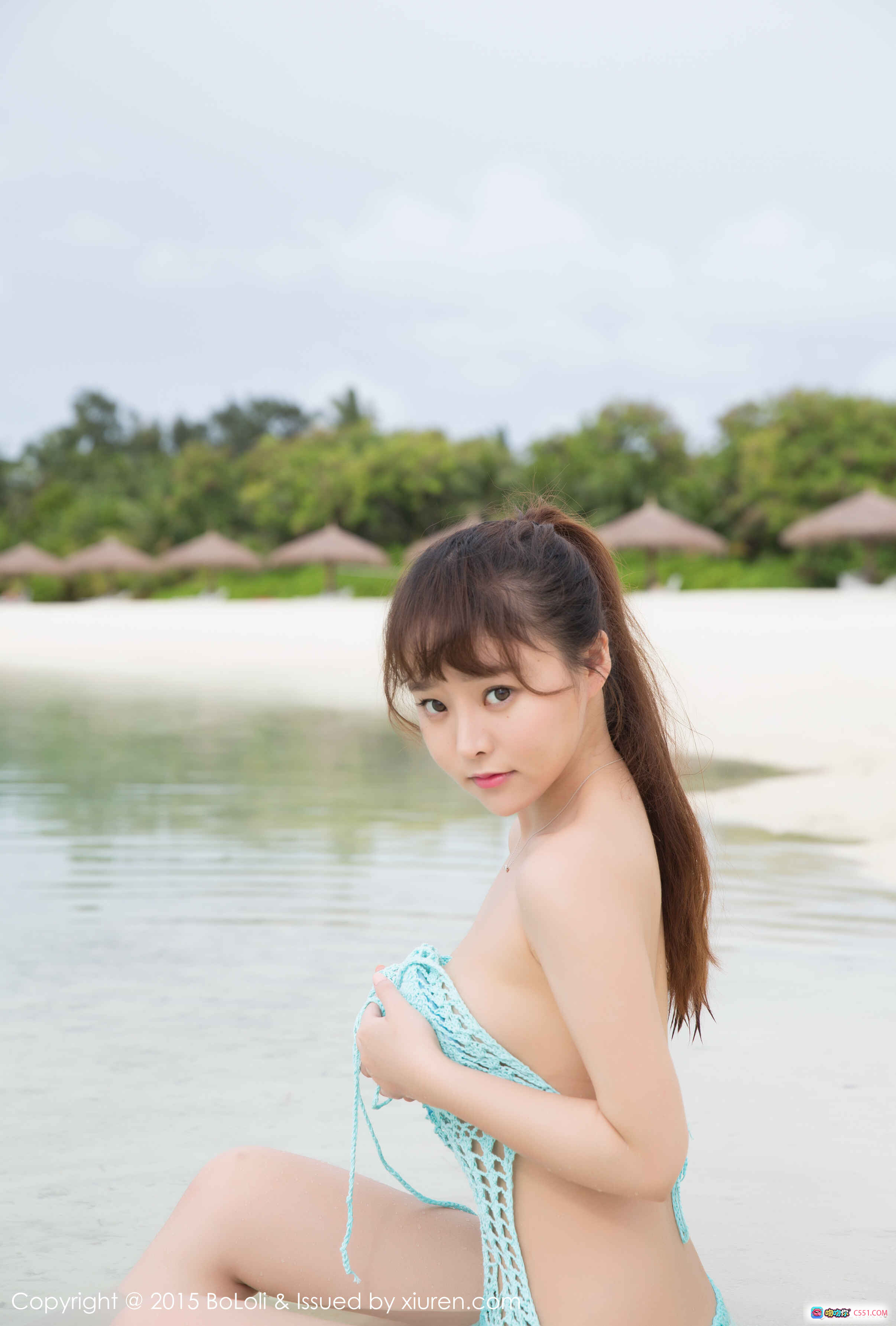 柳侑绮Sevenbaby海滩写真 | BoLoli波萝社Vol.052 | 清新比基尼少女 | 2015年8月22日发布 - 就要吻